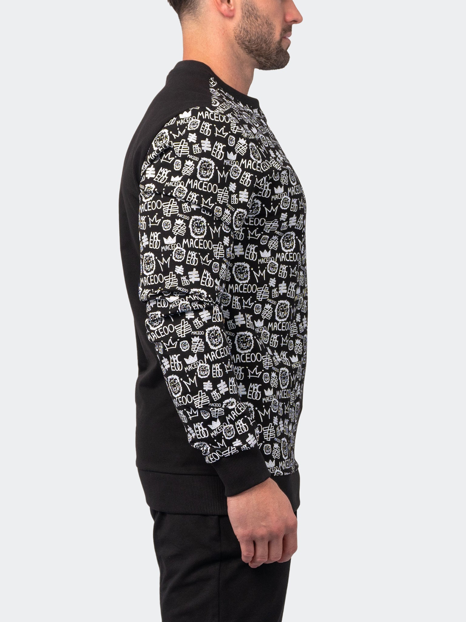 Graffiti Black Sweater