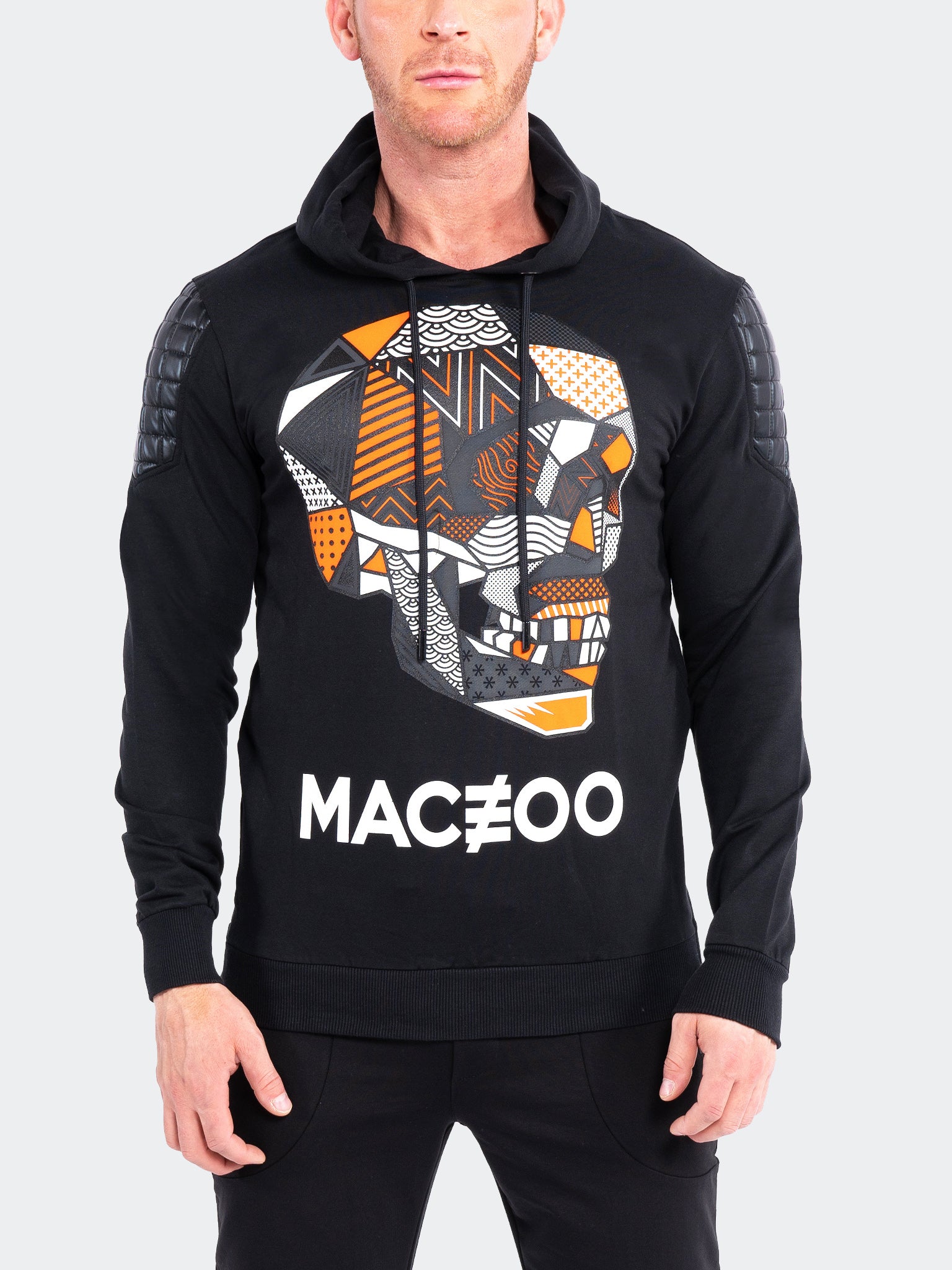 Skull Black Hoodie Sweater