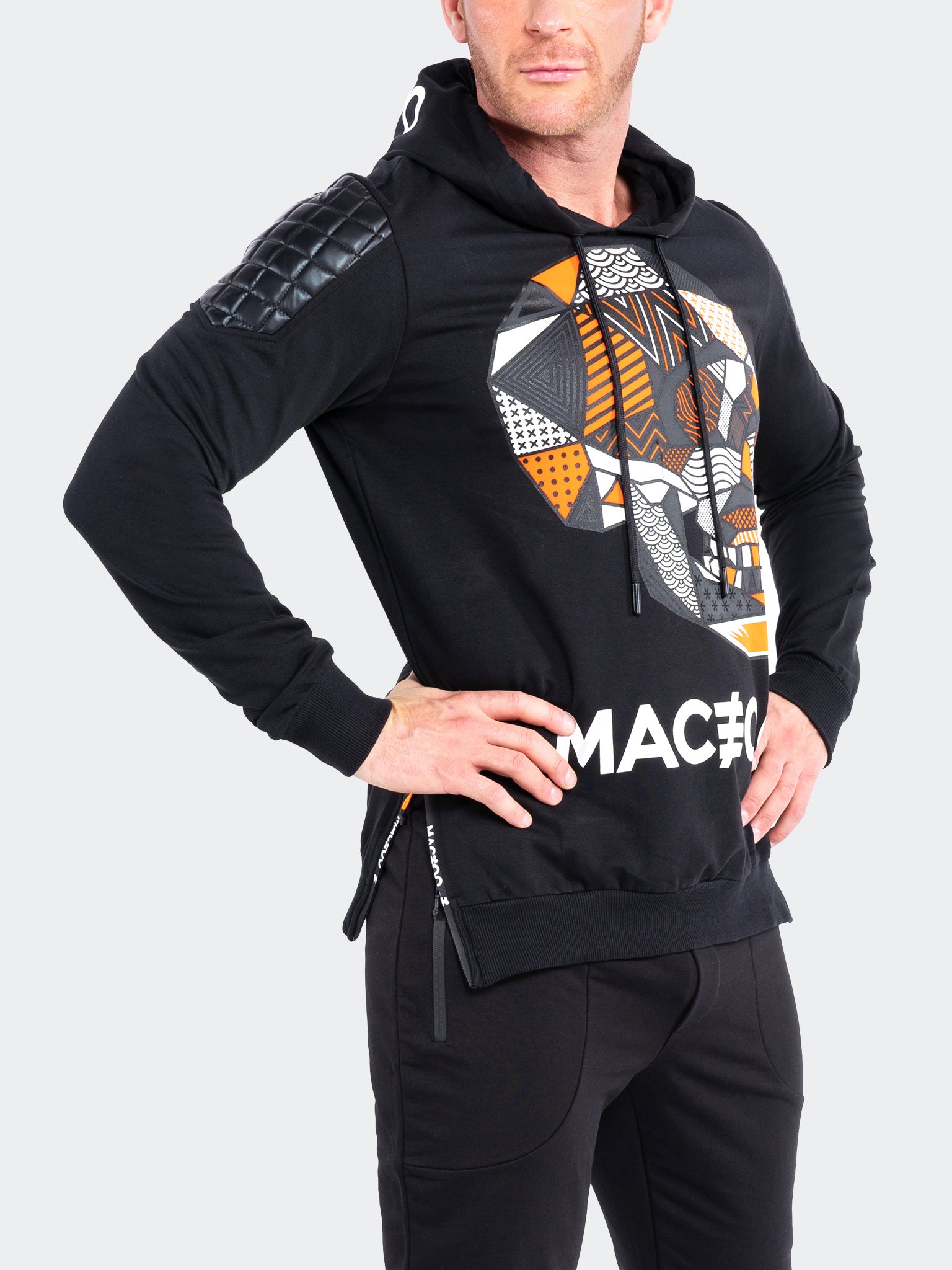 Skull Black Hoodie Sweater