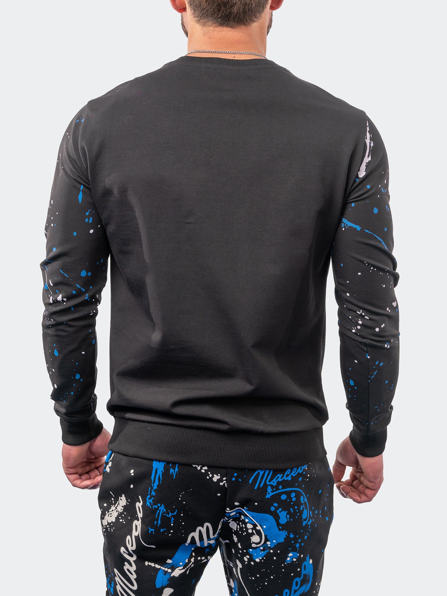 Sweater Splatter Black