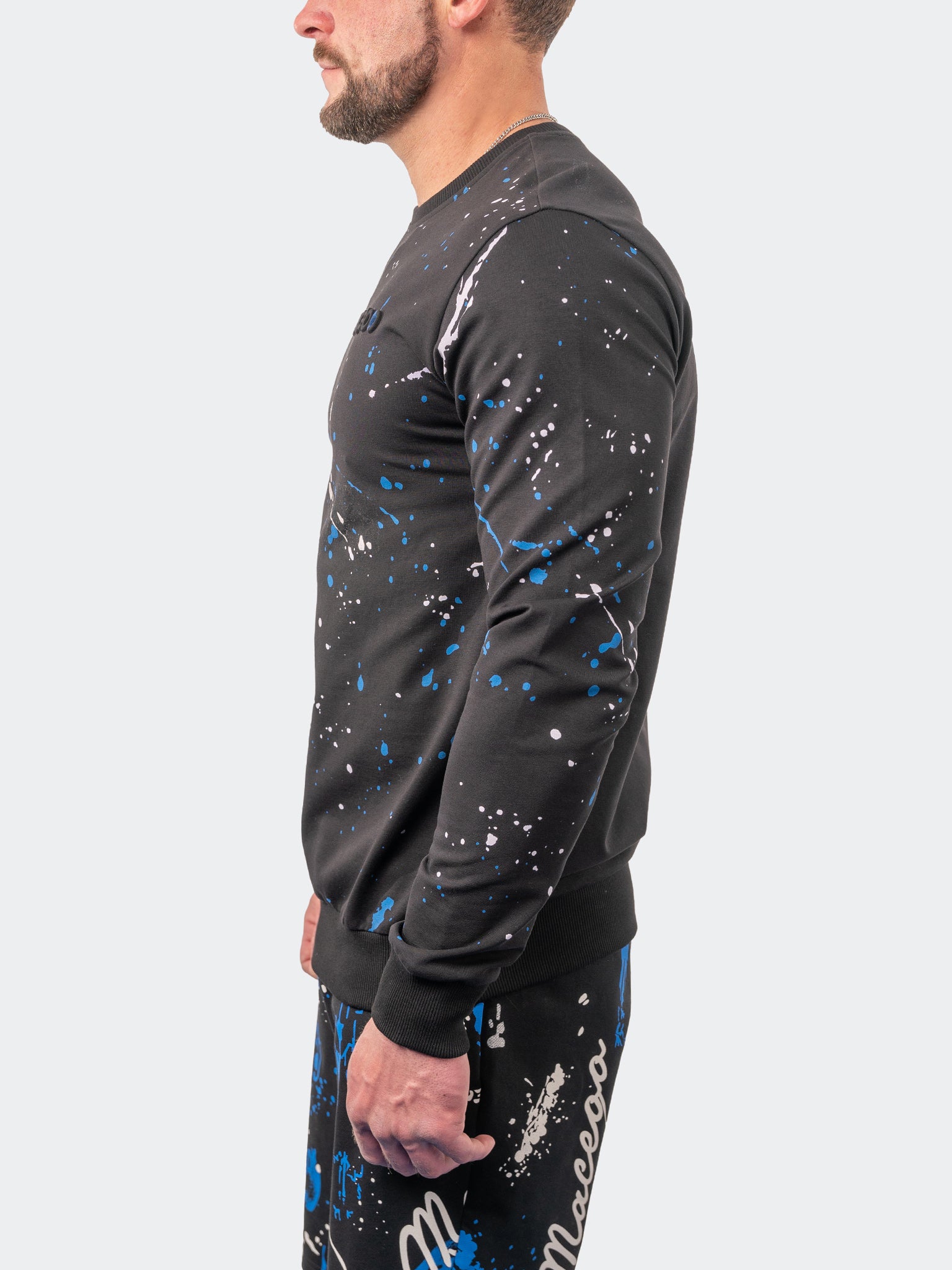 Sweater Splatter Black