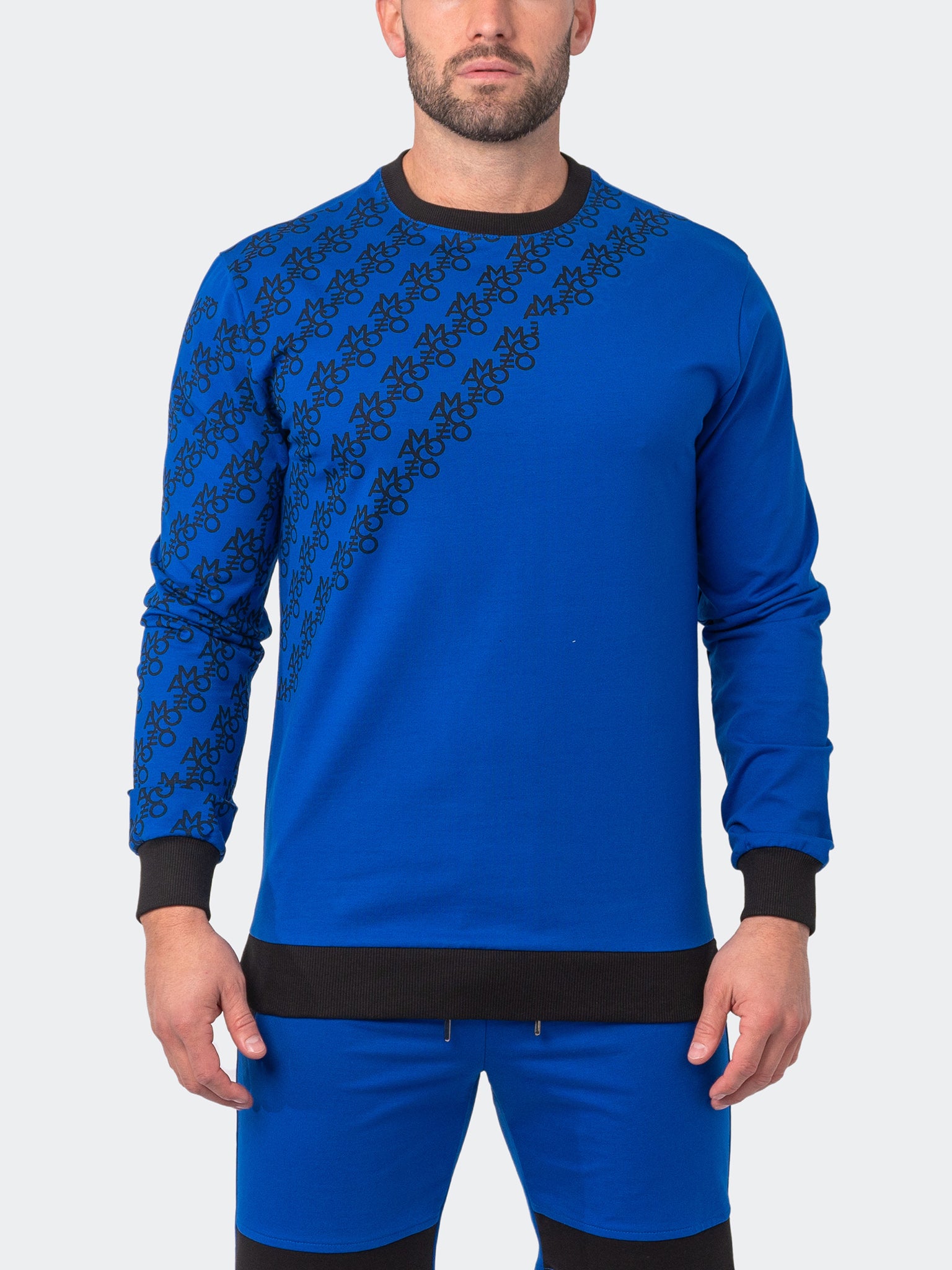 ZagPanel Blue Crew Sweater