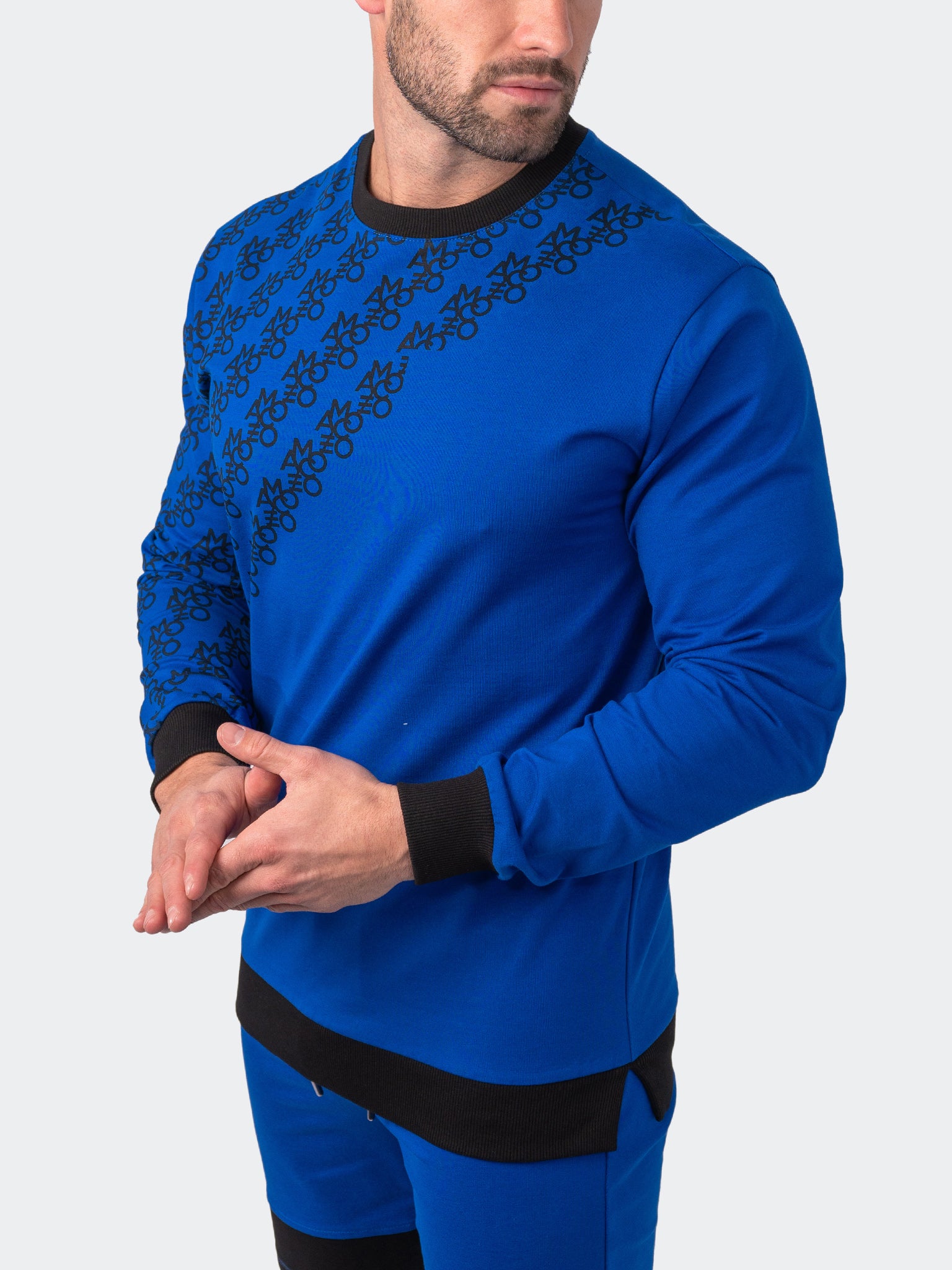 ZagPanel Blue Crew Sweater