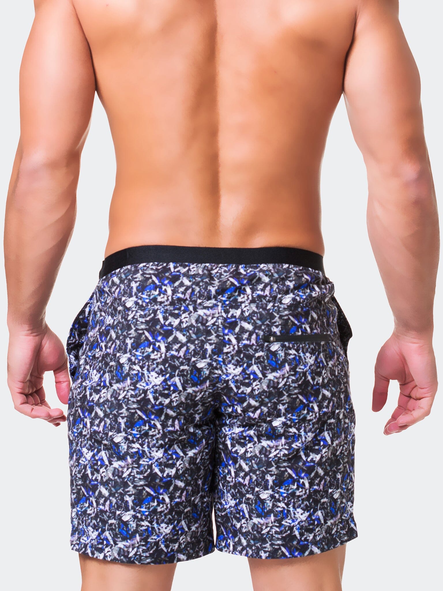 Lion Confused Grey Swim Shorts