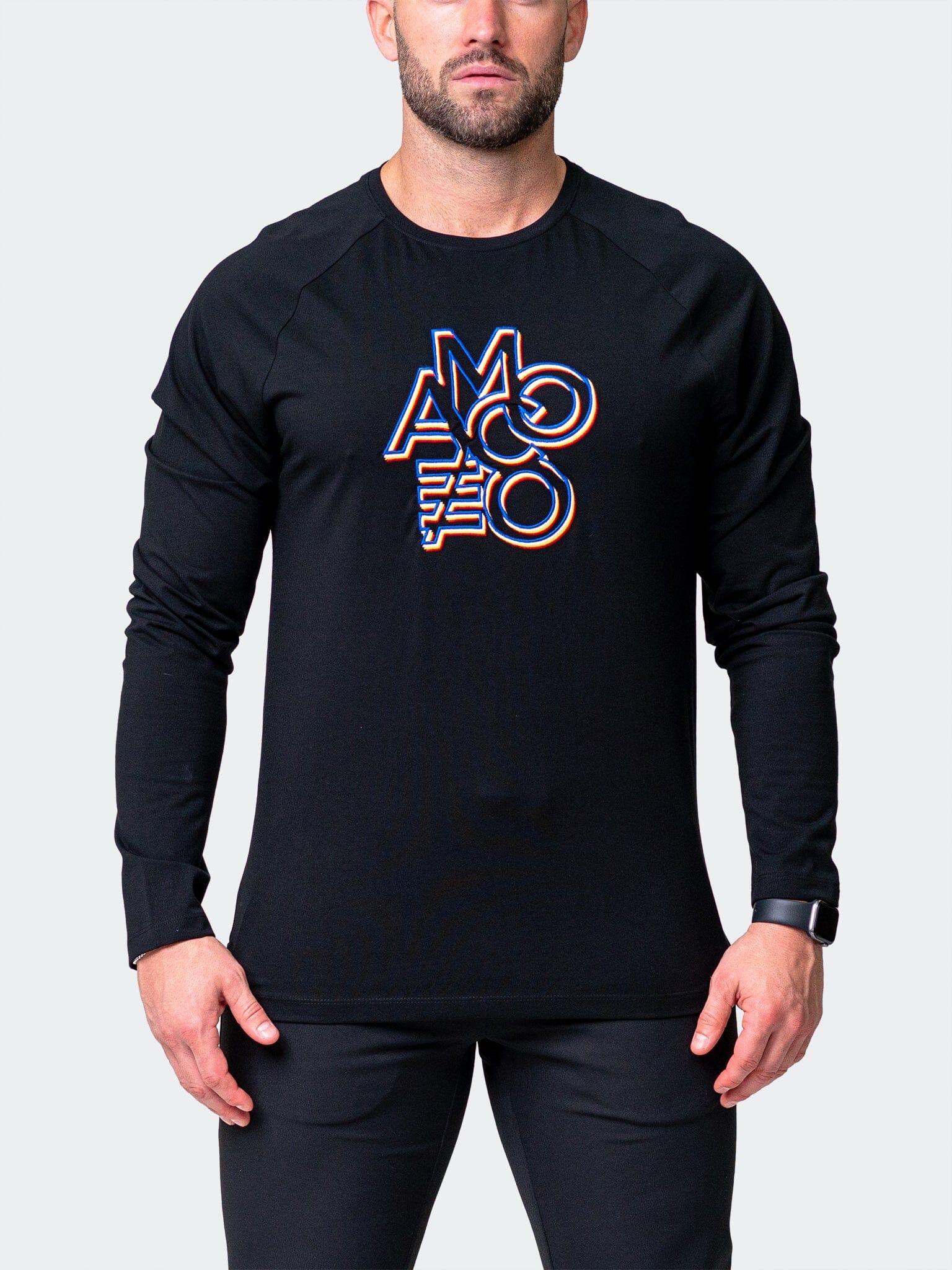 Remix Black Long Sleeve Tee