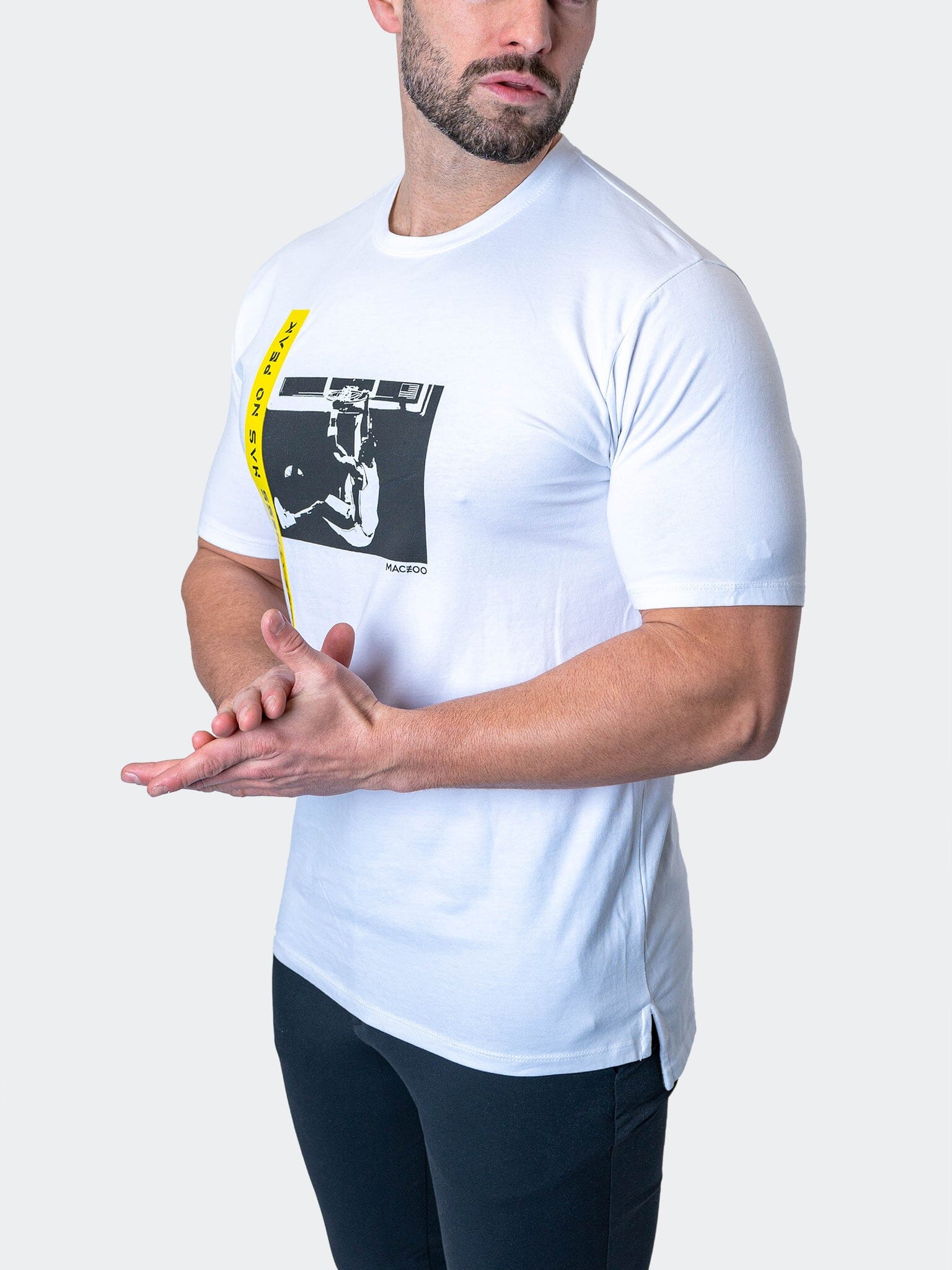 Legend White Graphic Tee