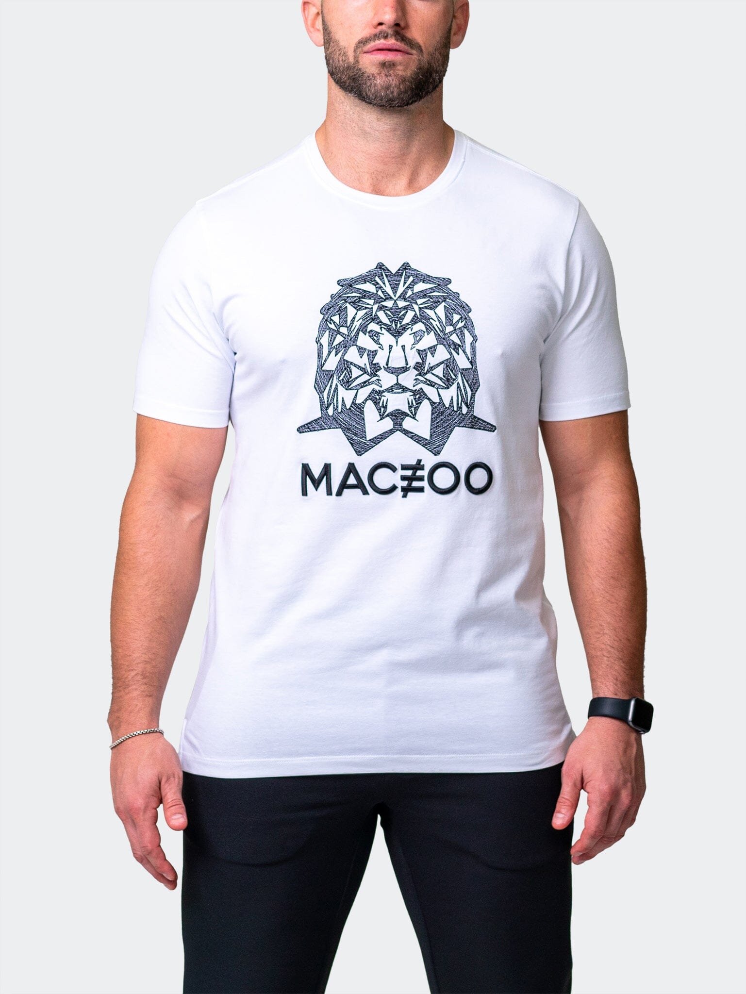 MightyMane White Tee