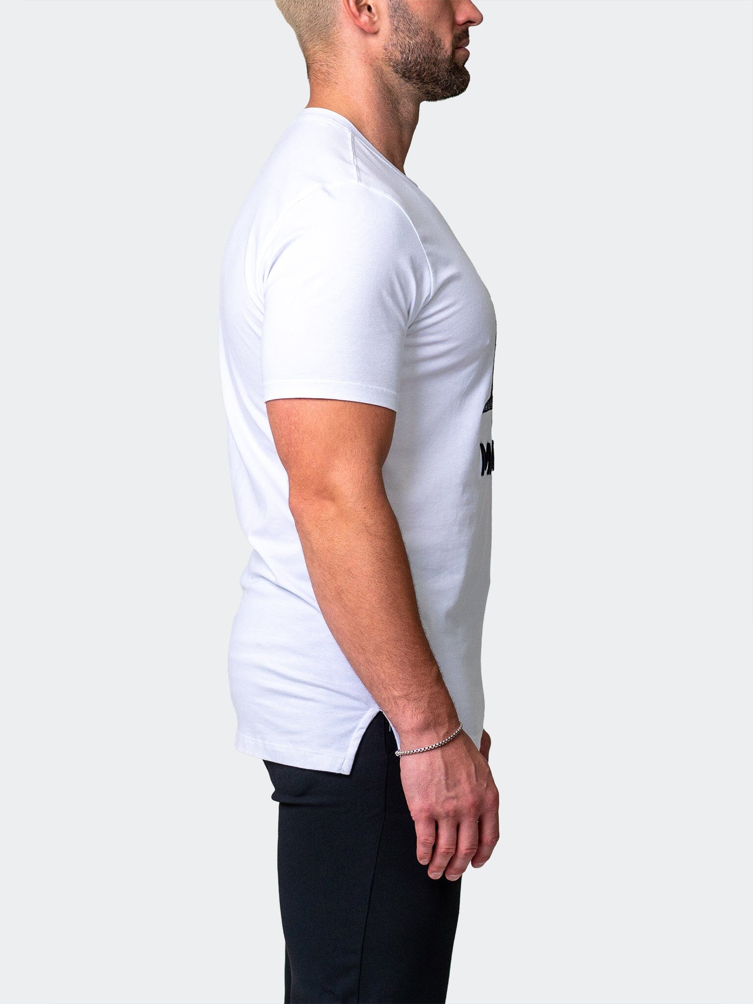 MightyMane White Tee