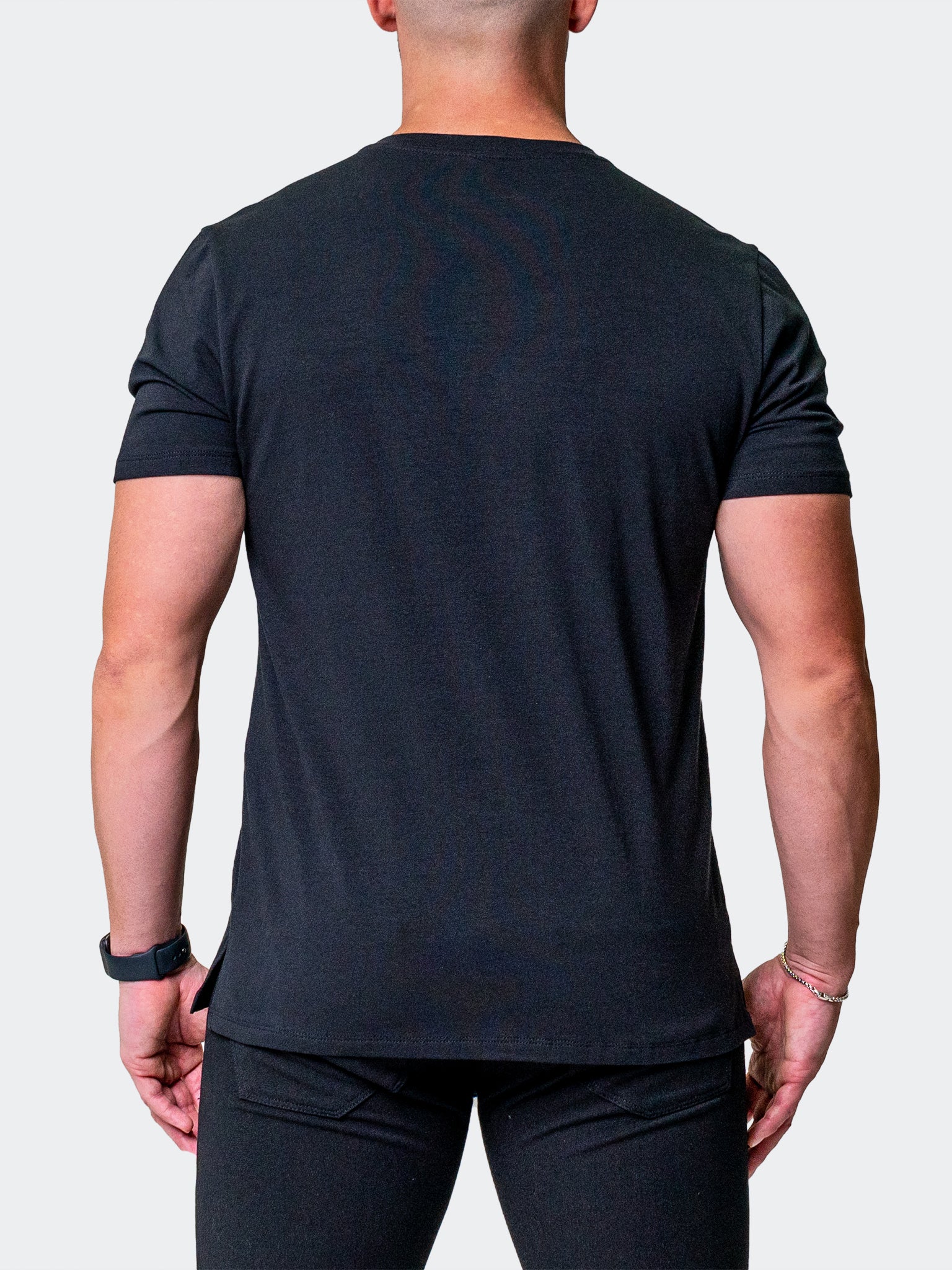 Outline Black Lion Tee