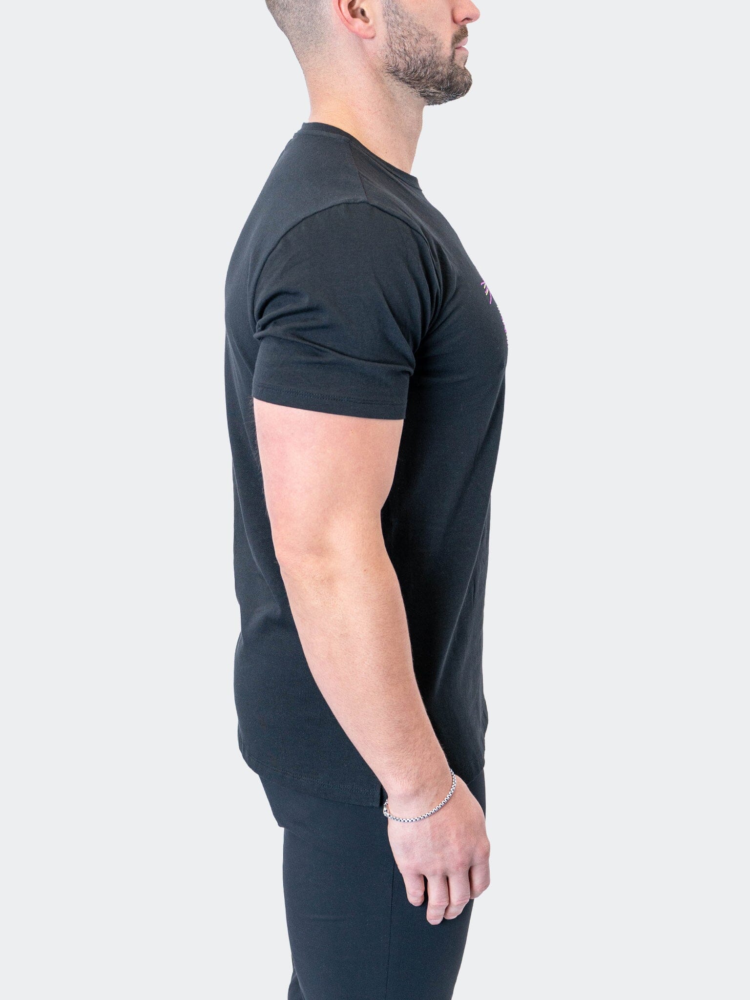 PlacementWhite Black Lion Tee