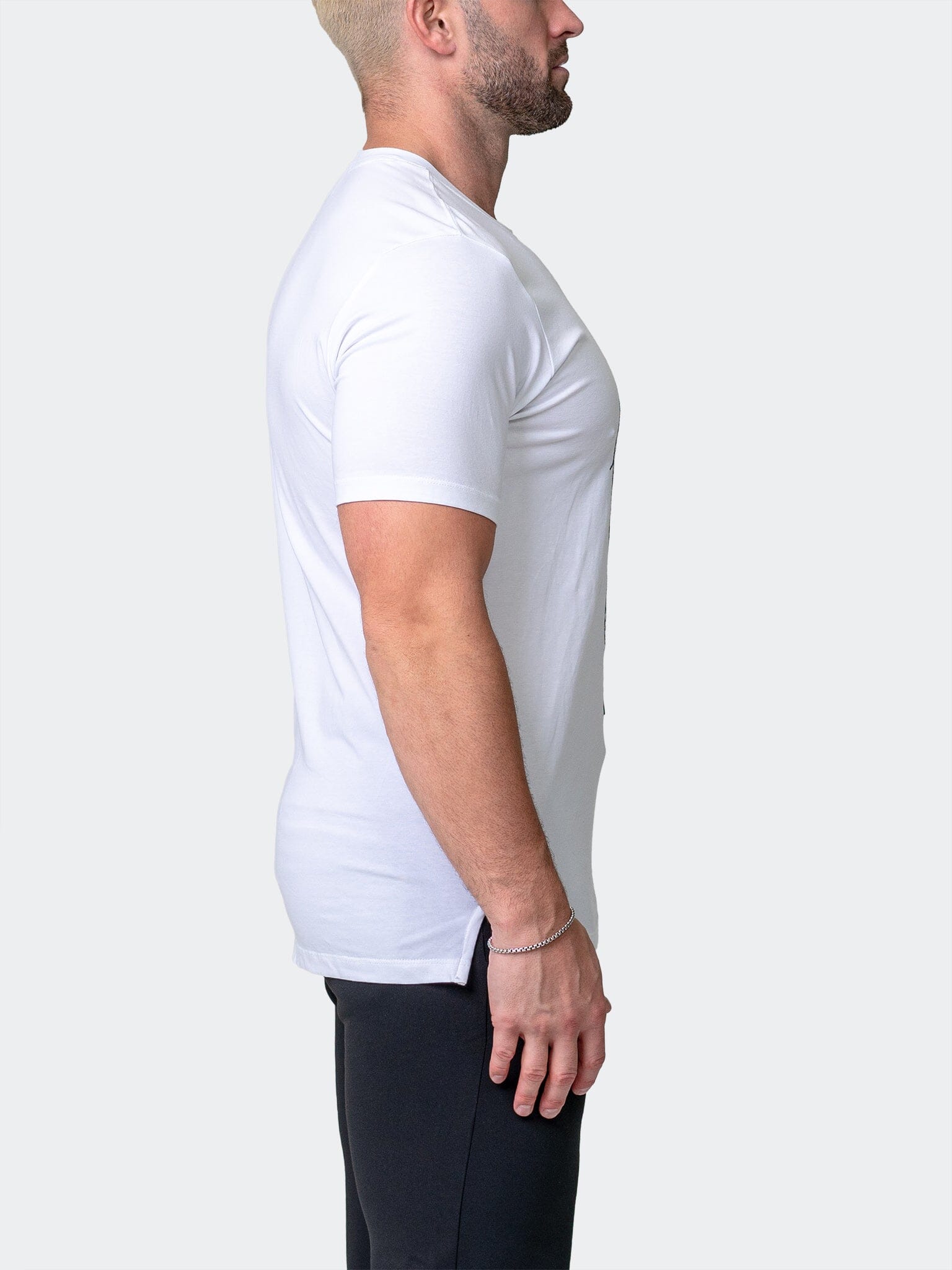 ScribbleSkull White Graphic Tee