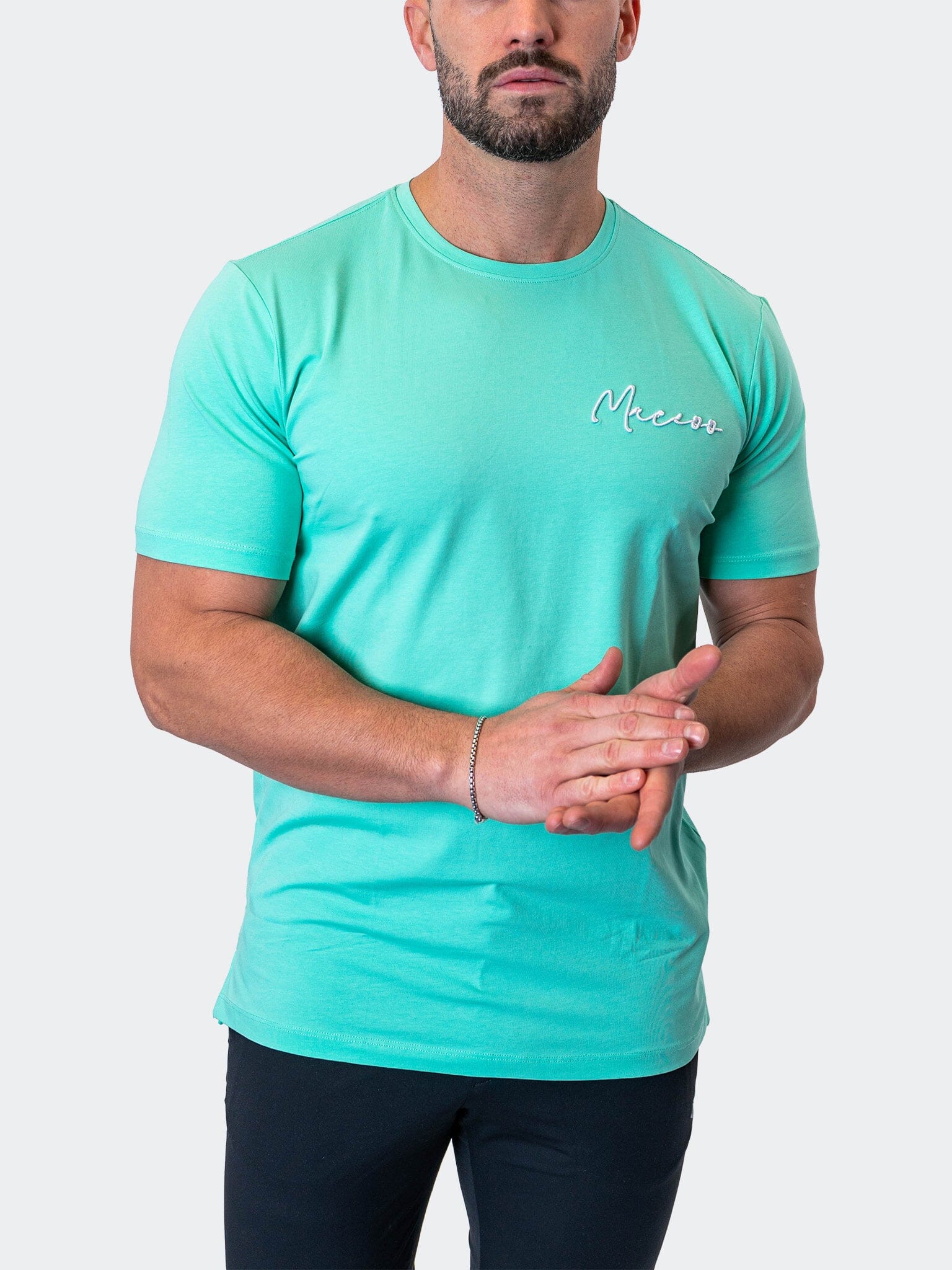 Signature Mint Green Crew Tee