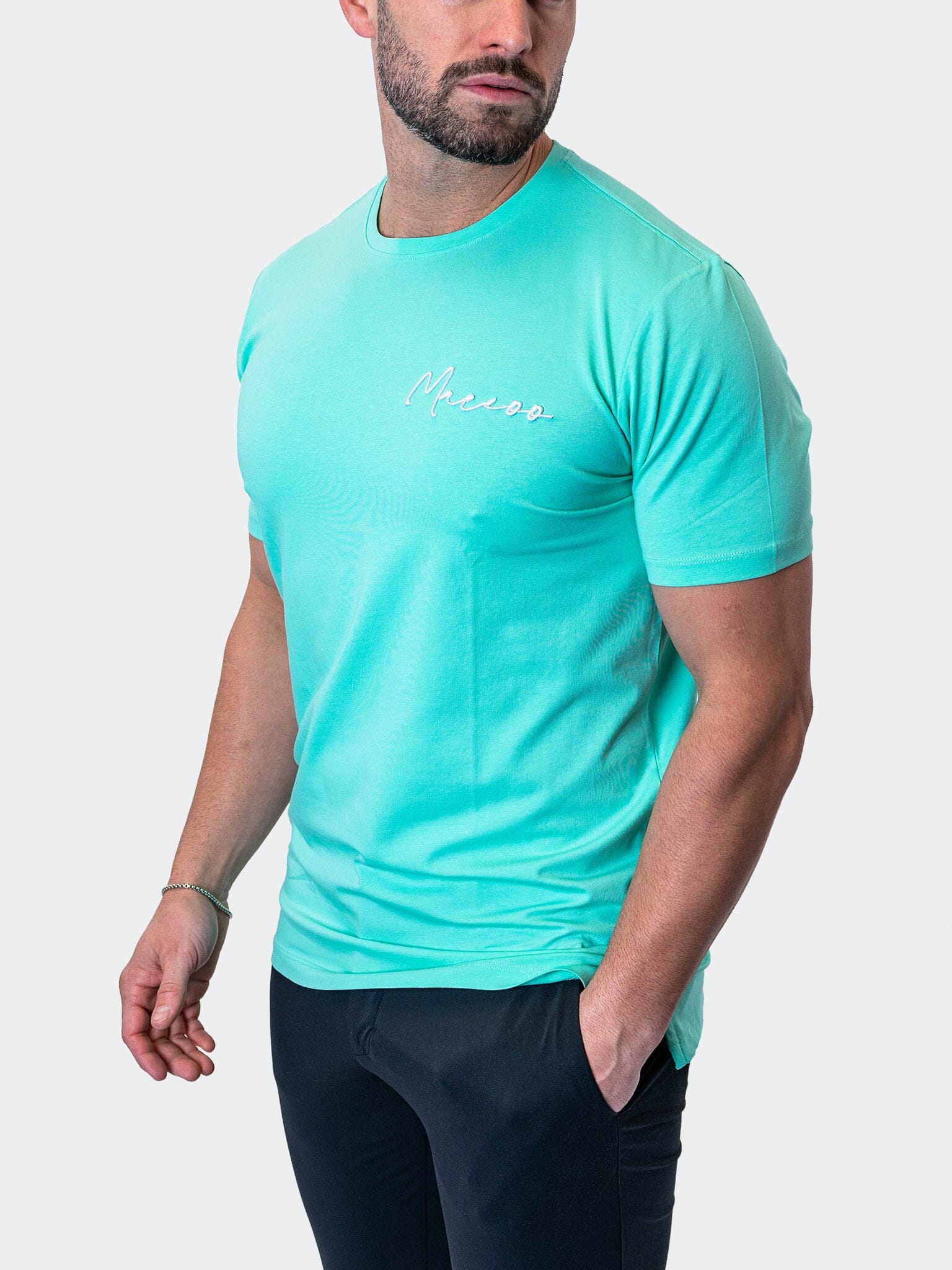 Signature Mint Green Crew Tee