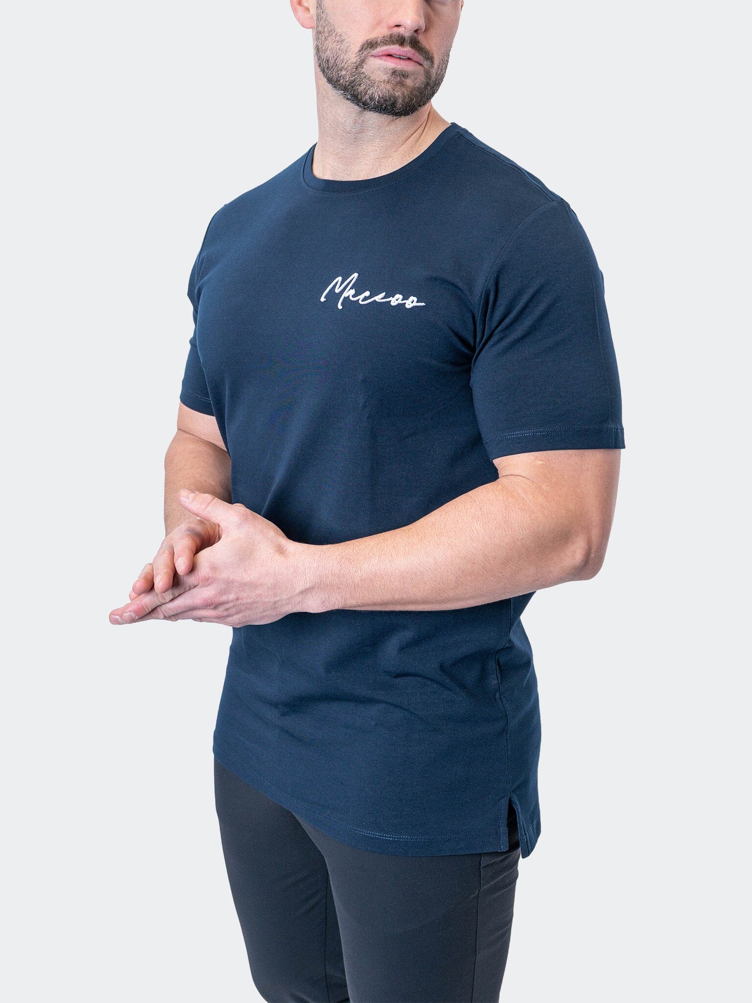 Signature Navy Blue Tee
