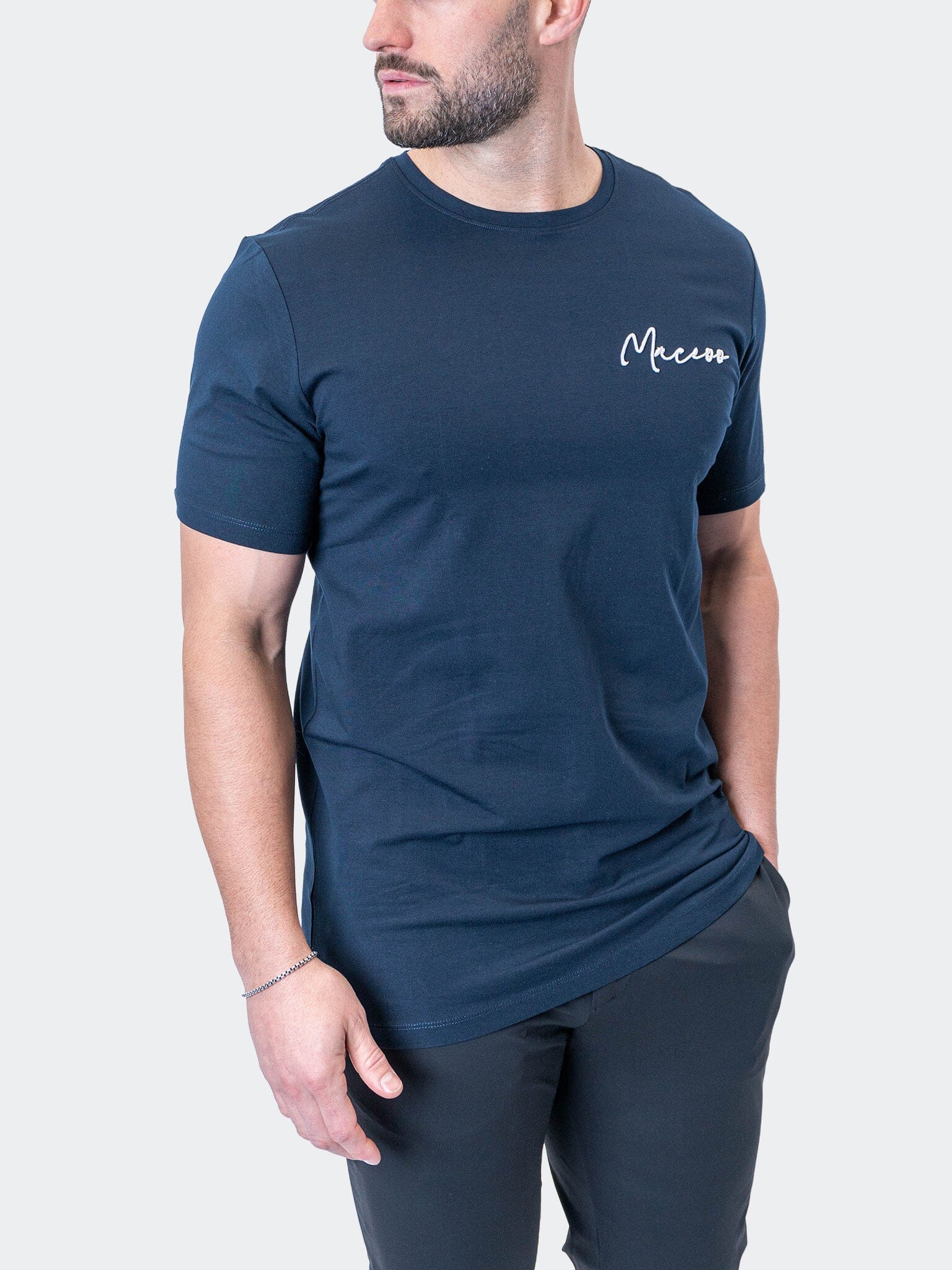 Signature Navy Blue Tee