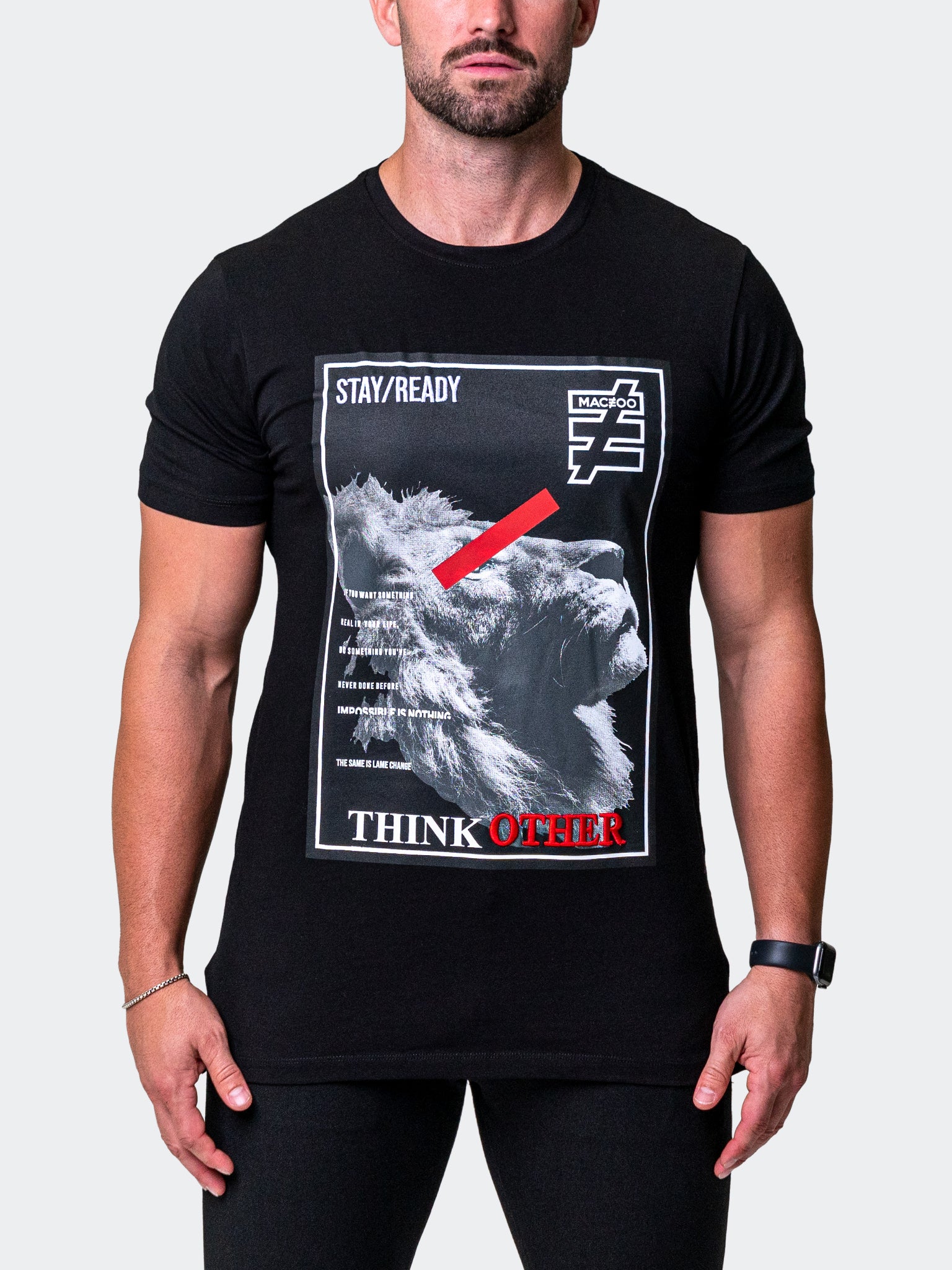 Think Black Graphic Tee