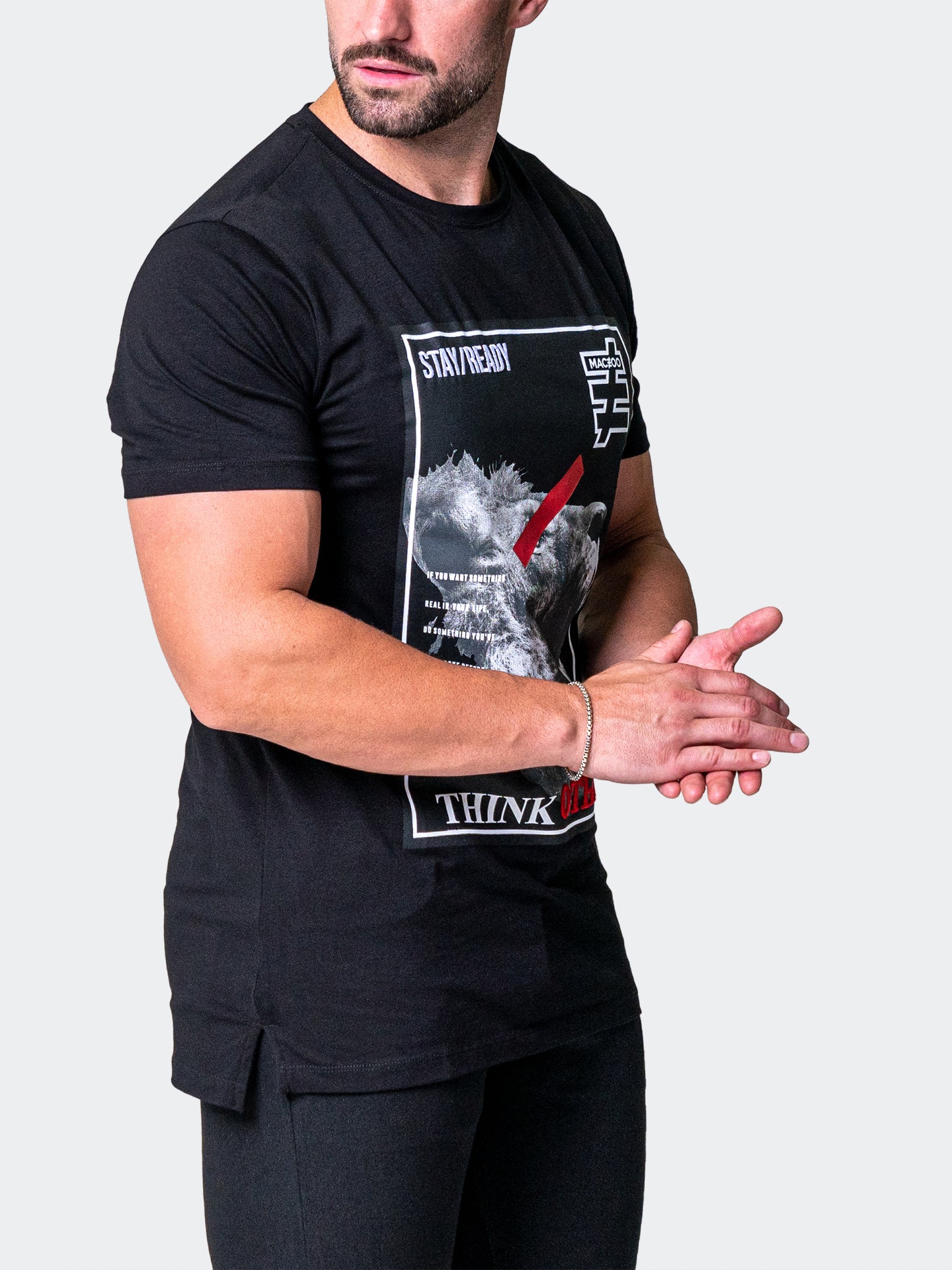 Think Black Graphic Tee