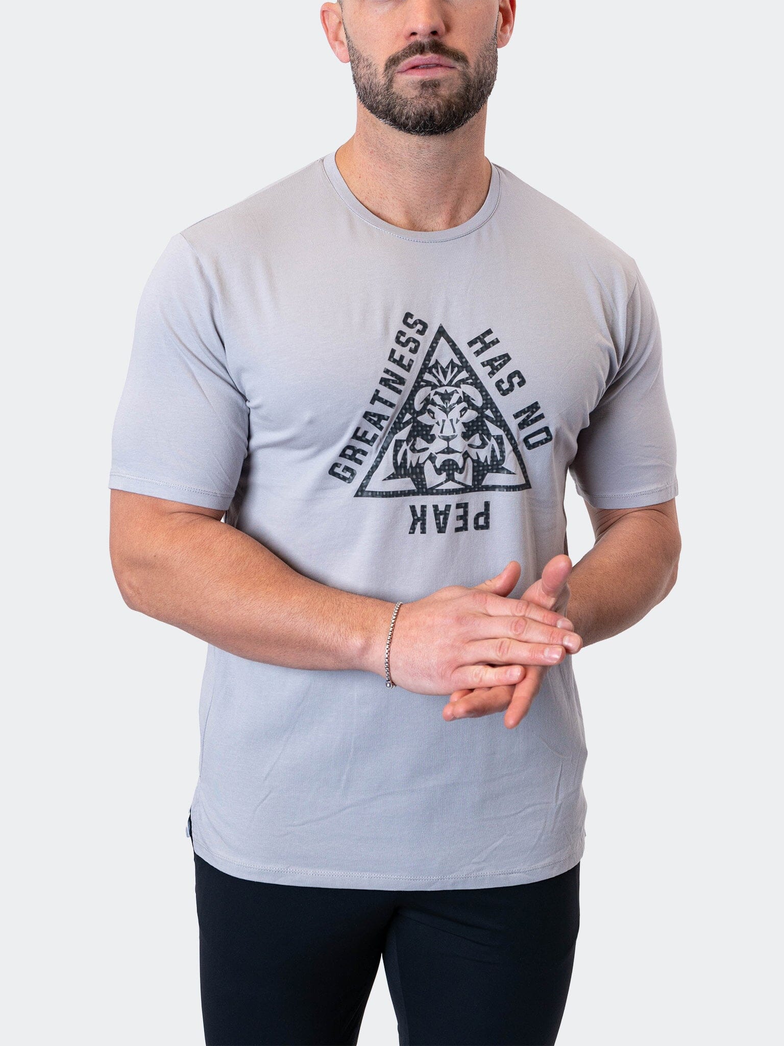 Triangle White Tee