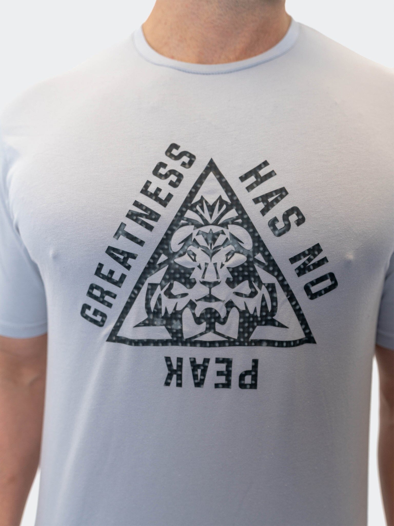 Triangle White Tee