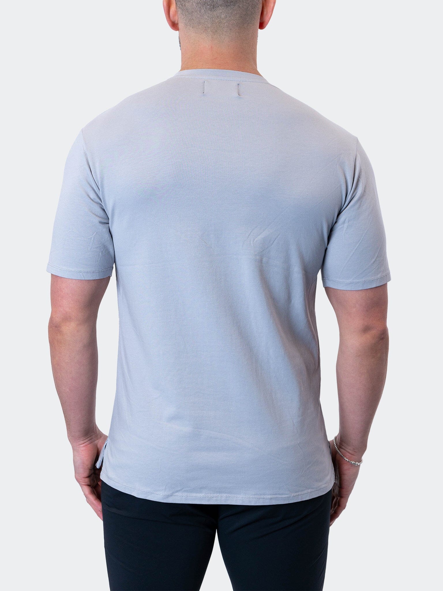 Triangle White Tee