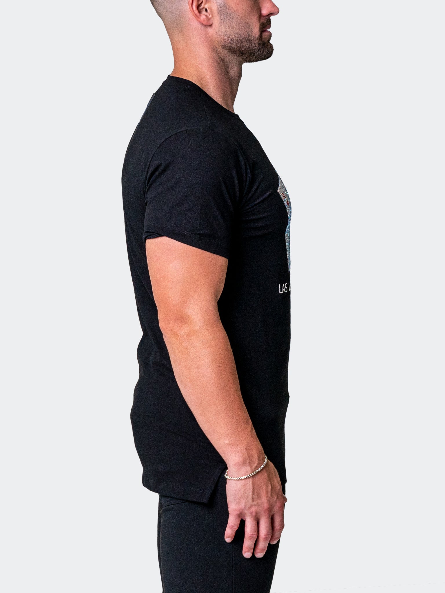 VegasCity Black Graphic Tee