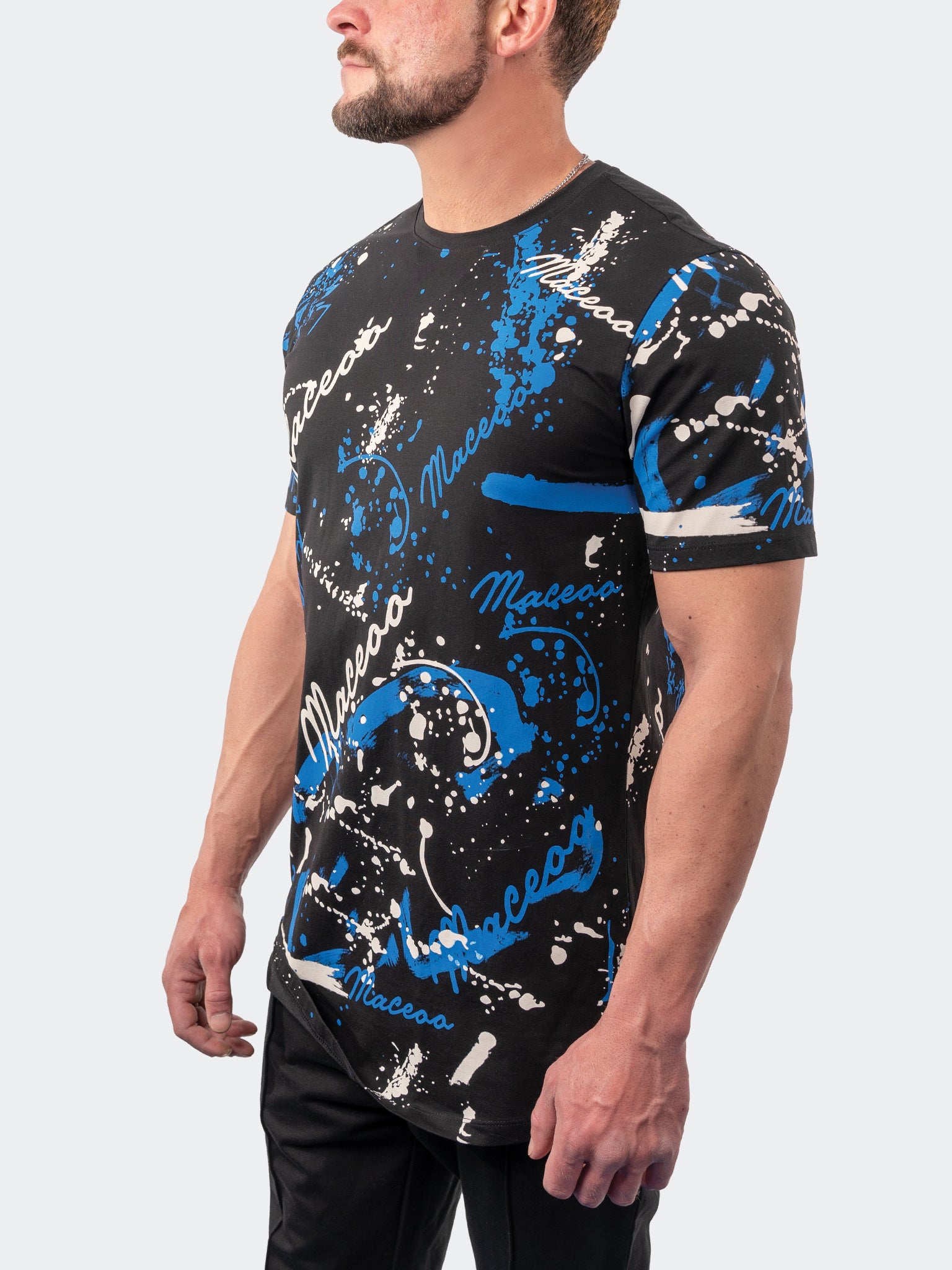 Tee Abstract Black
