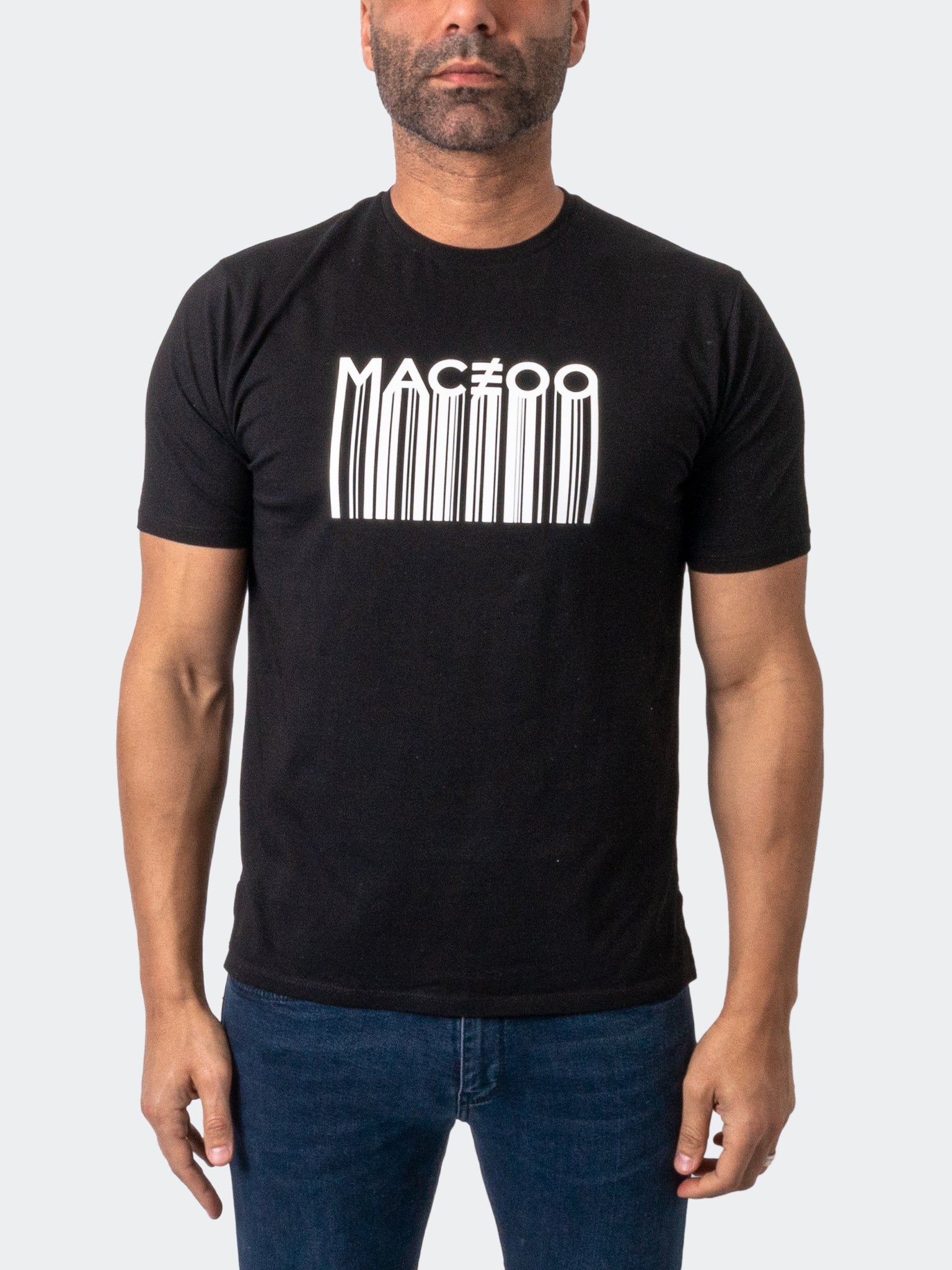 Barcode Black Graphic Tee