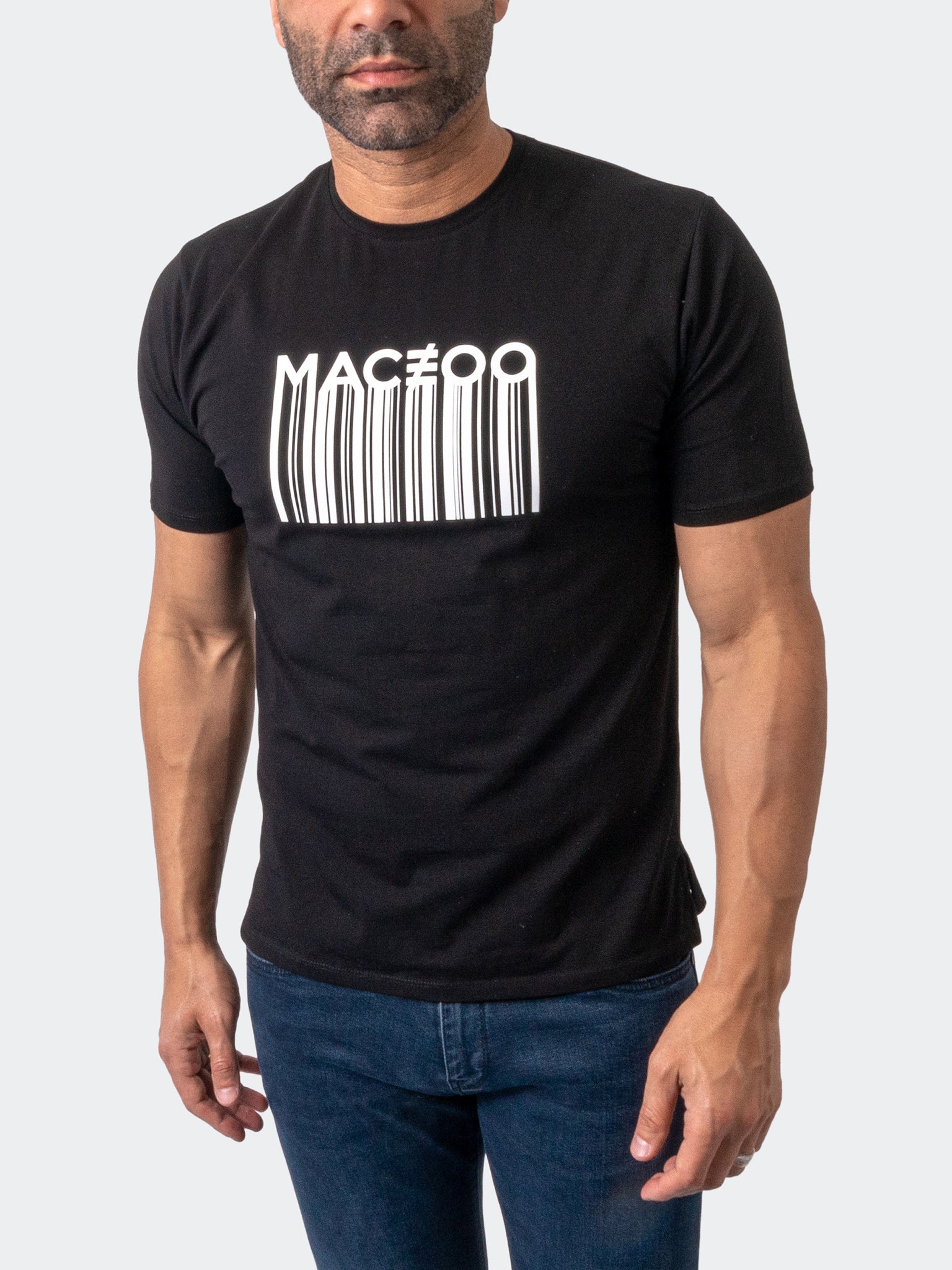 Barcode Black Graphic Tee