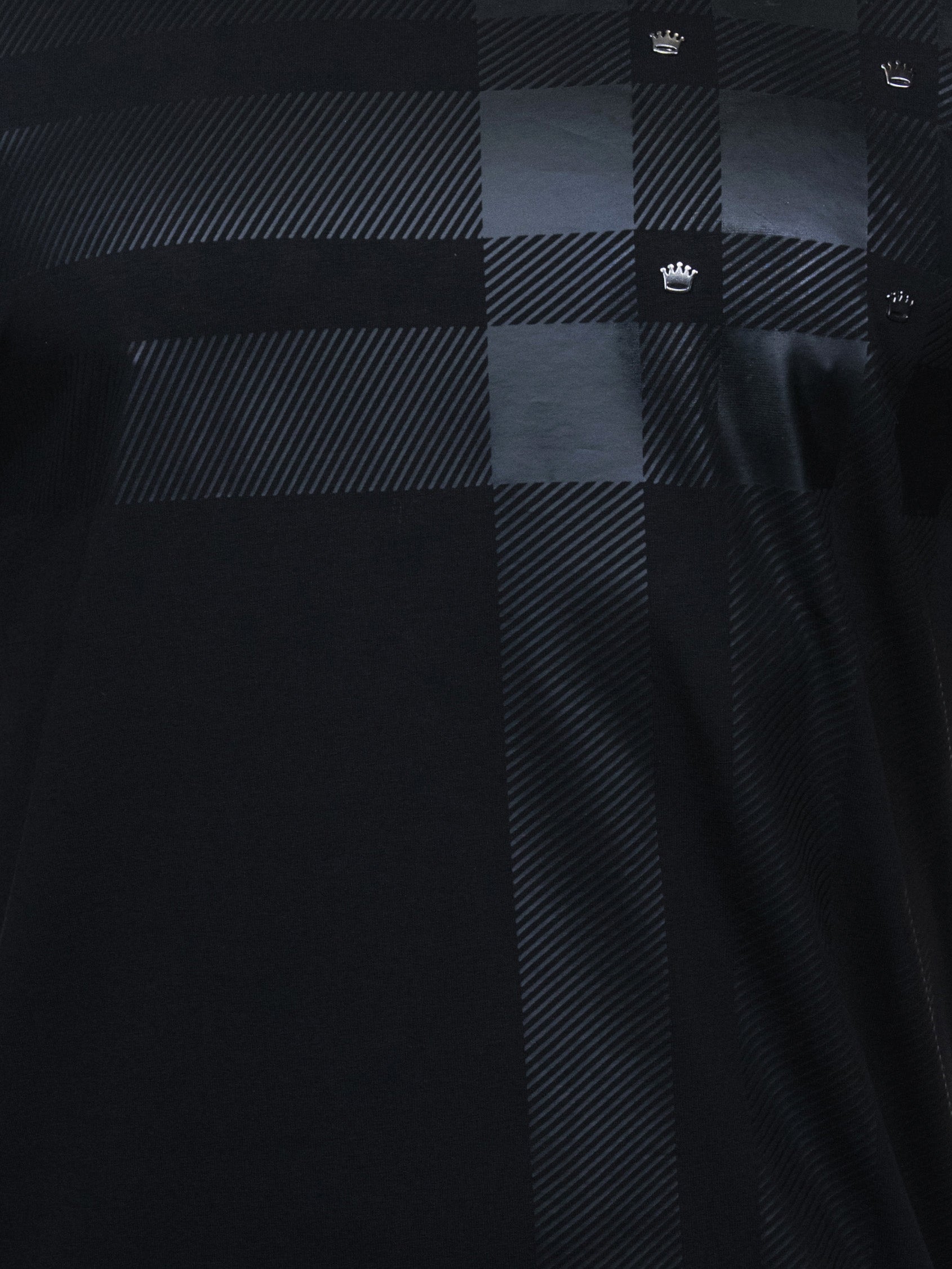 Tee Crown Black