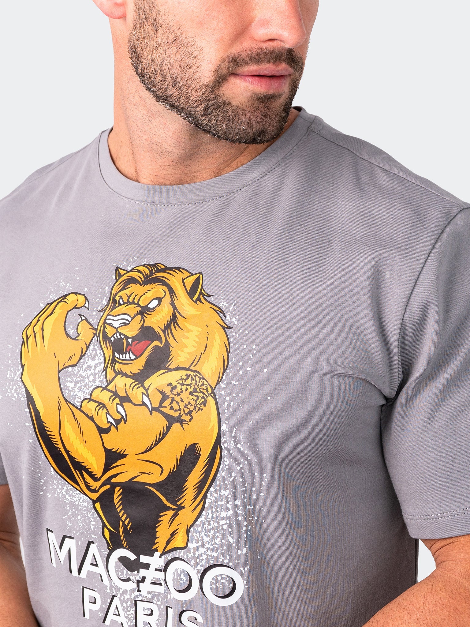 Power Grey Graphic Tee