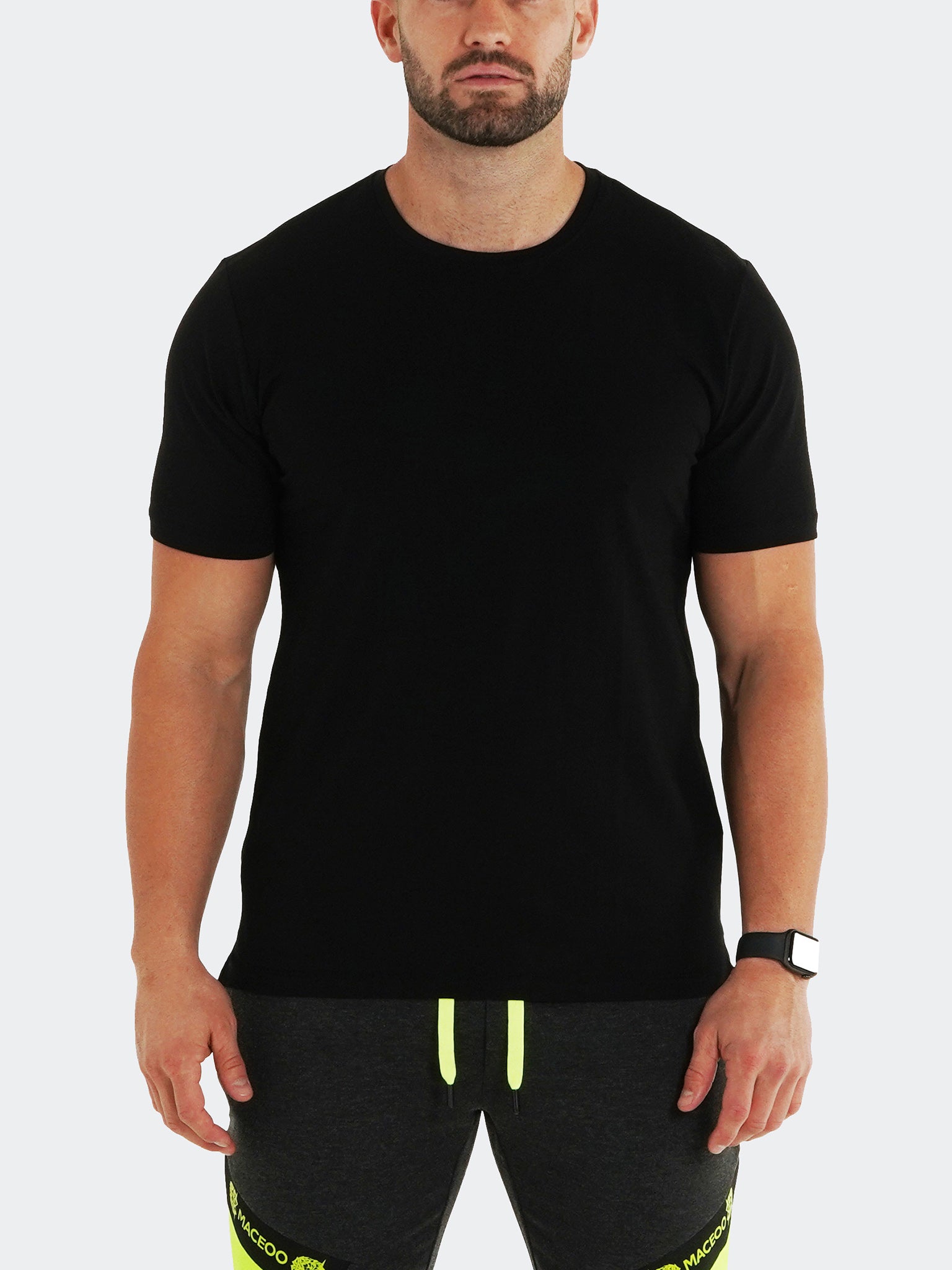 Perm Tee Simple Black