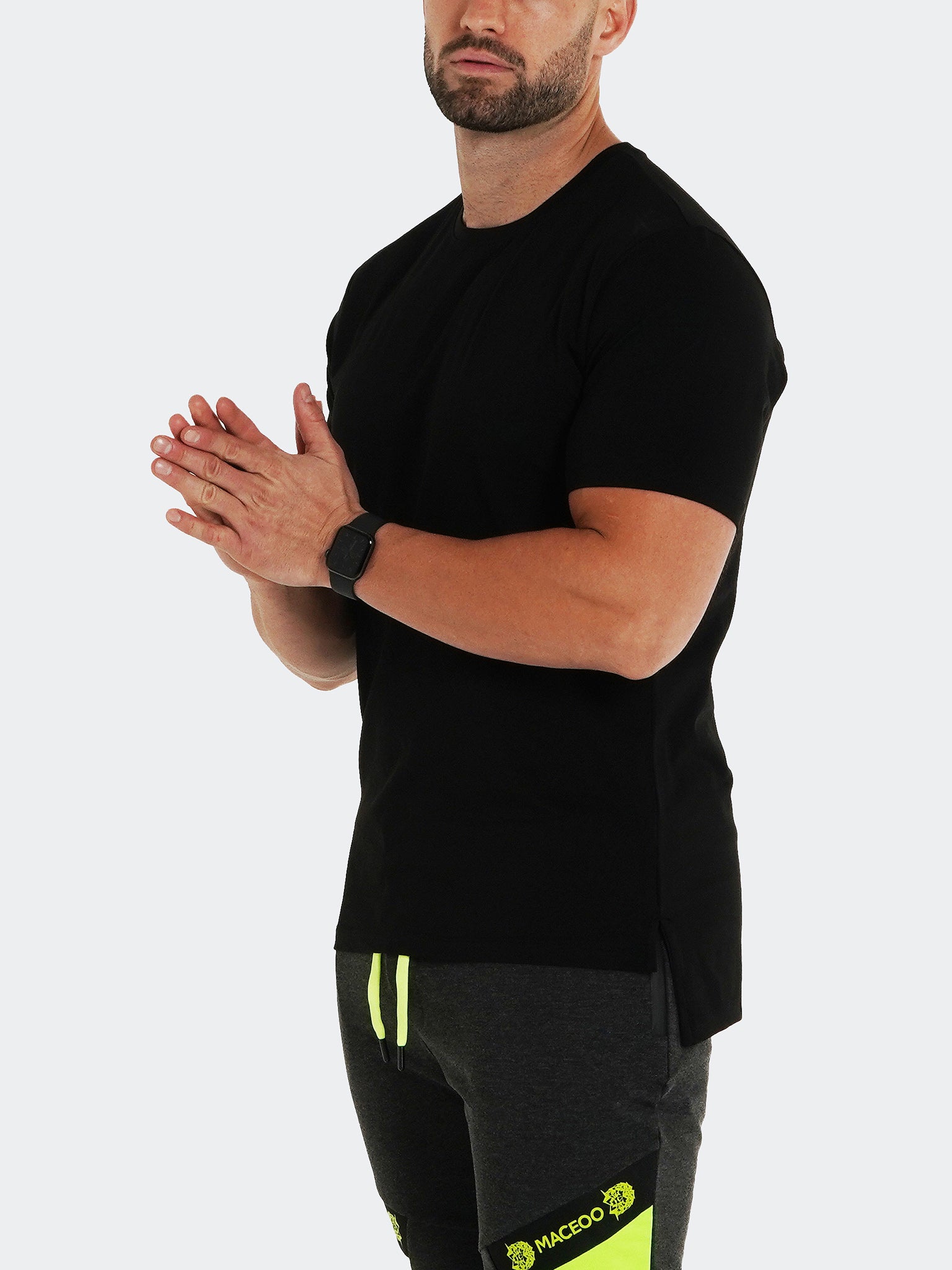 Perm Tee Simple Black