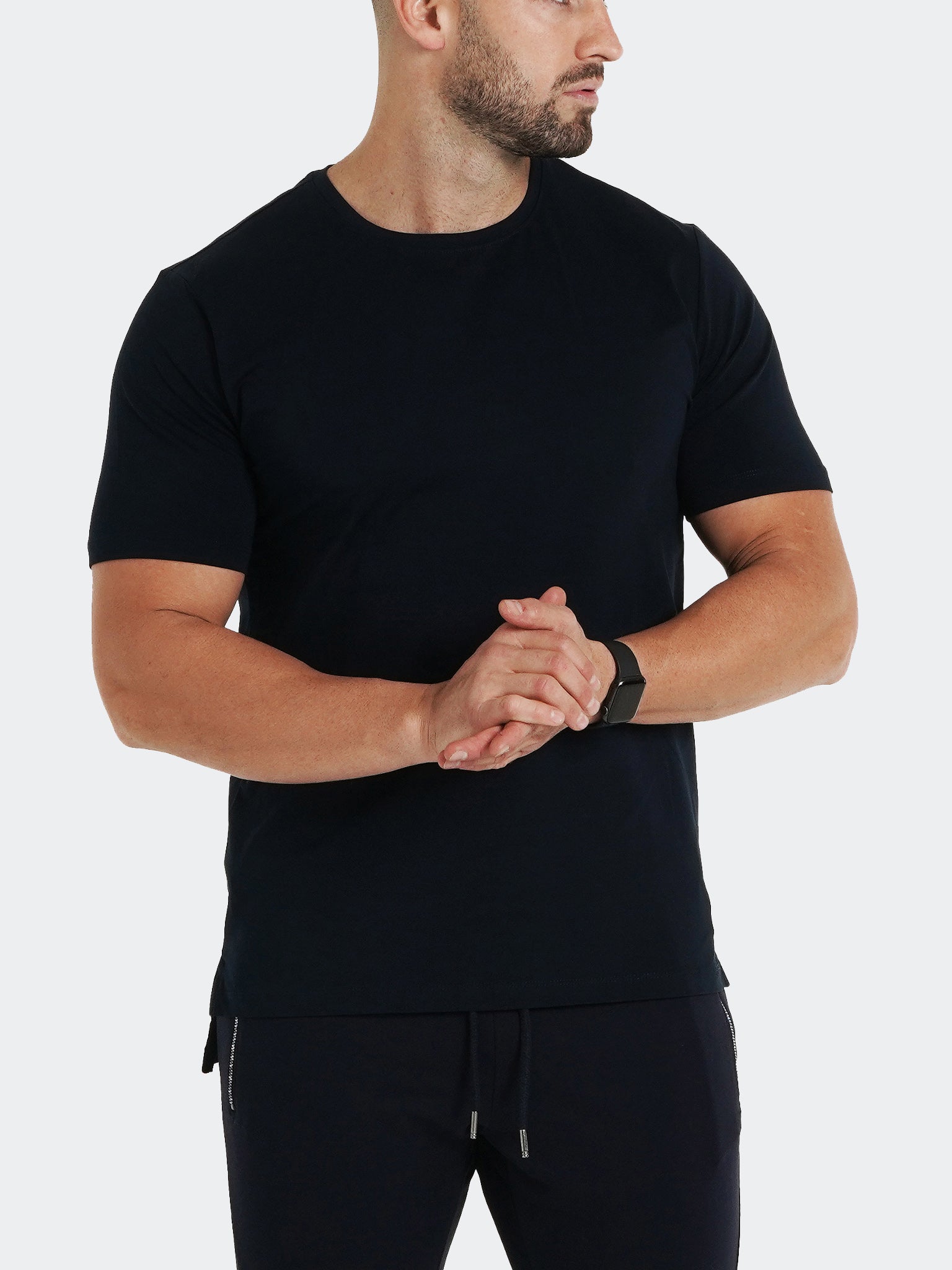 Perm Tee Simple Blue