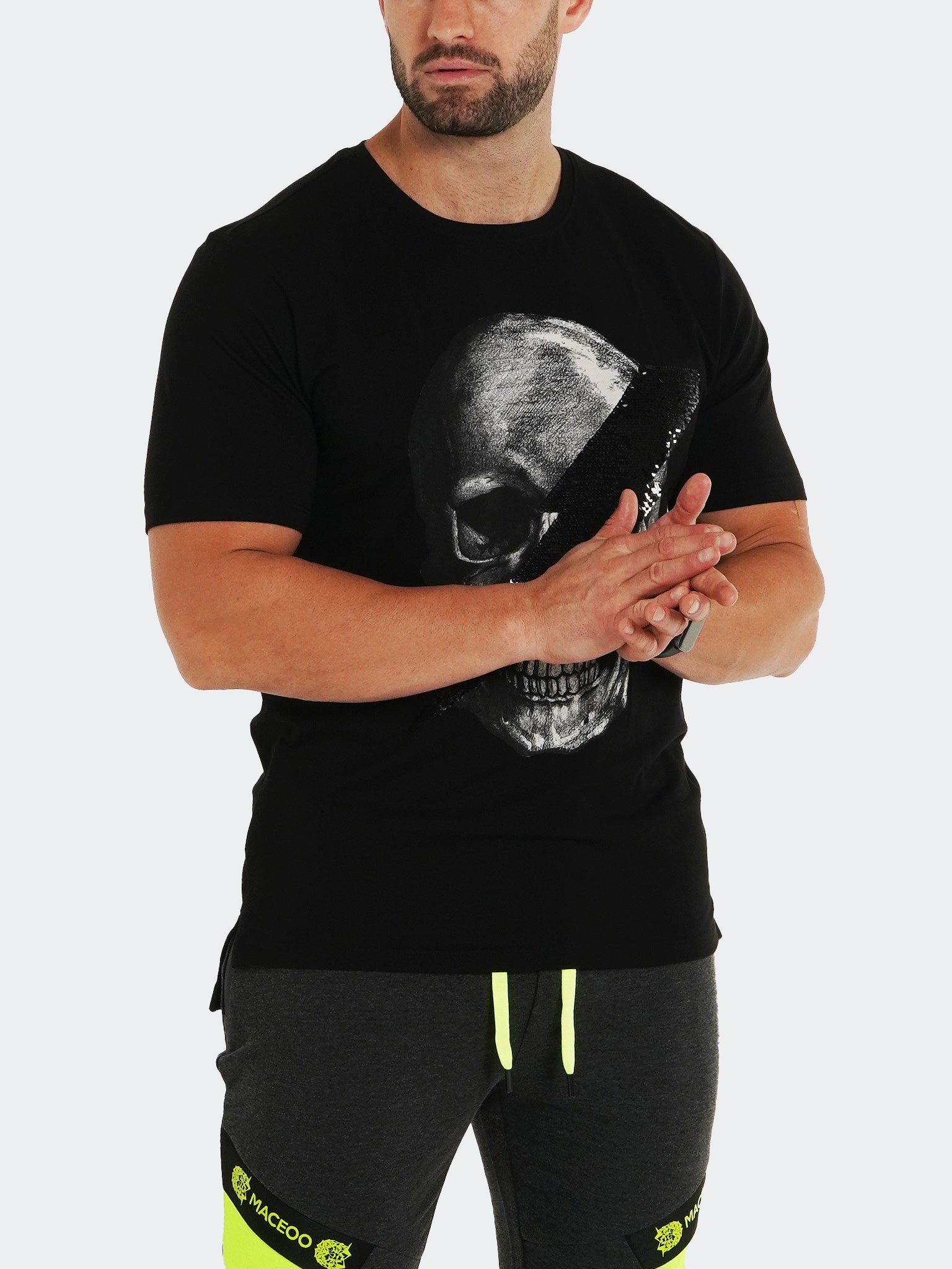 Perm Tee SkullDisco Black
