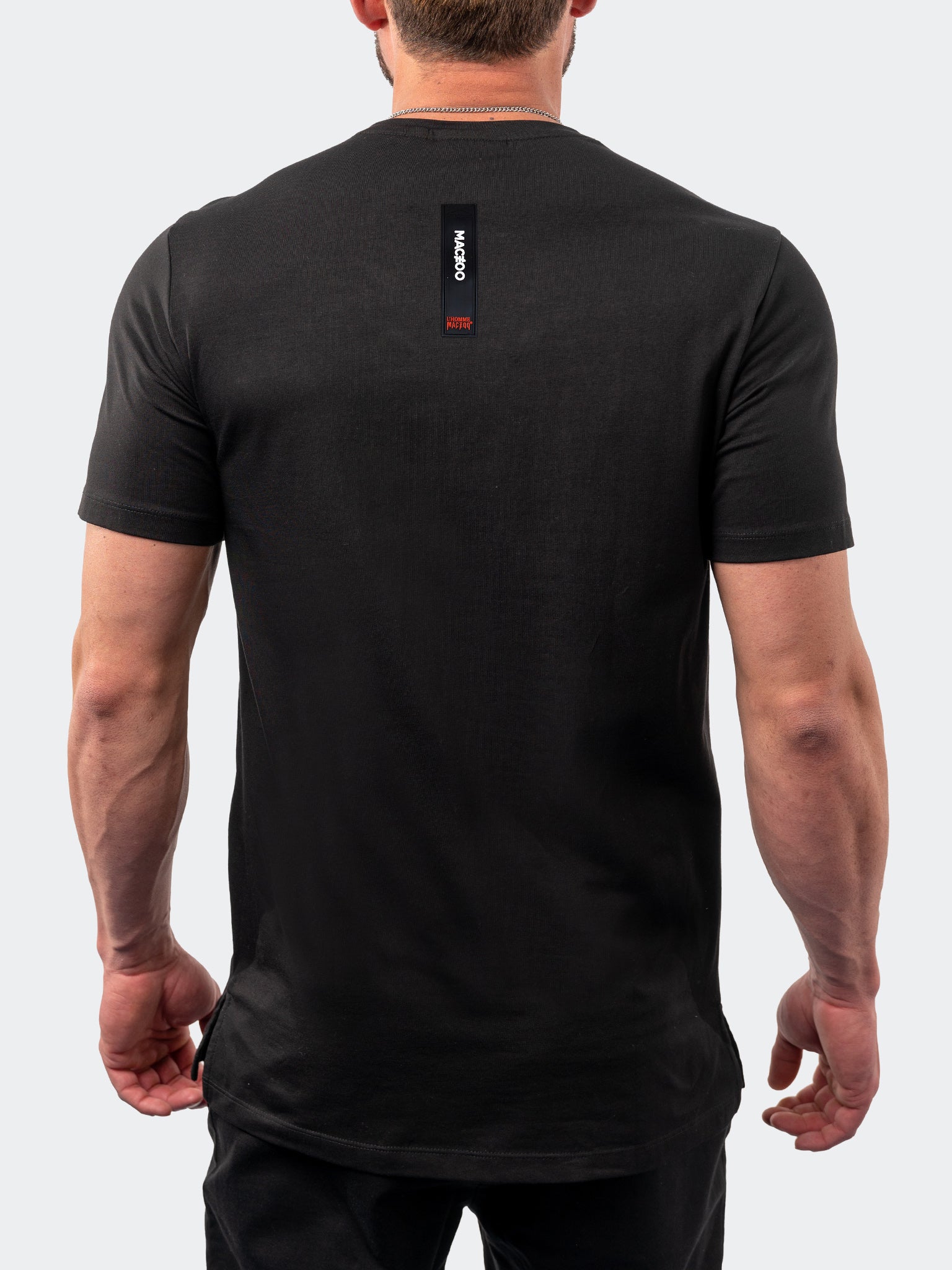 SkullHeart Black Graphic Tee