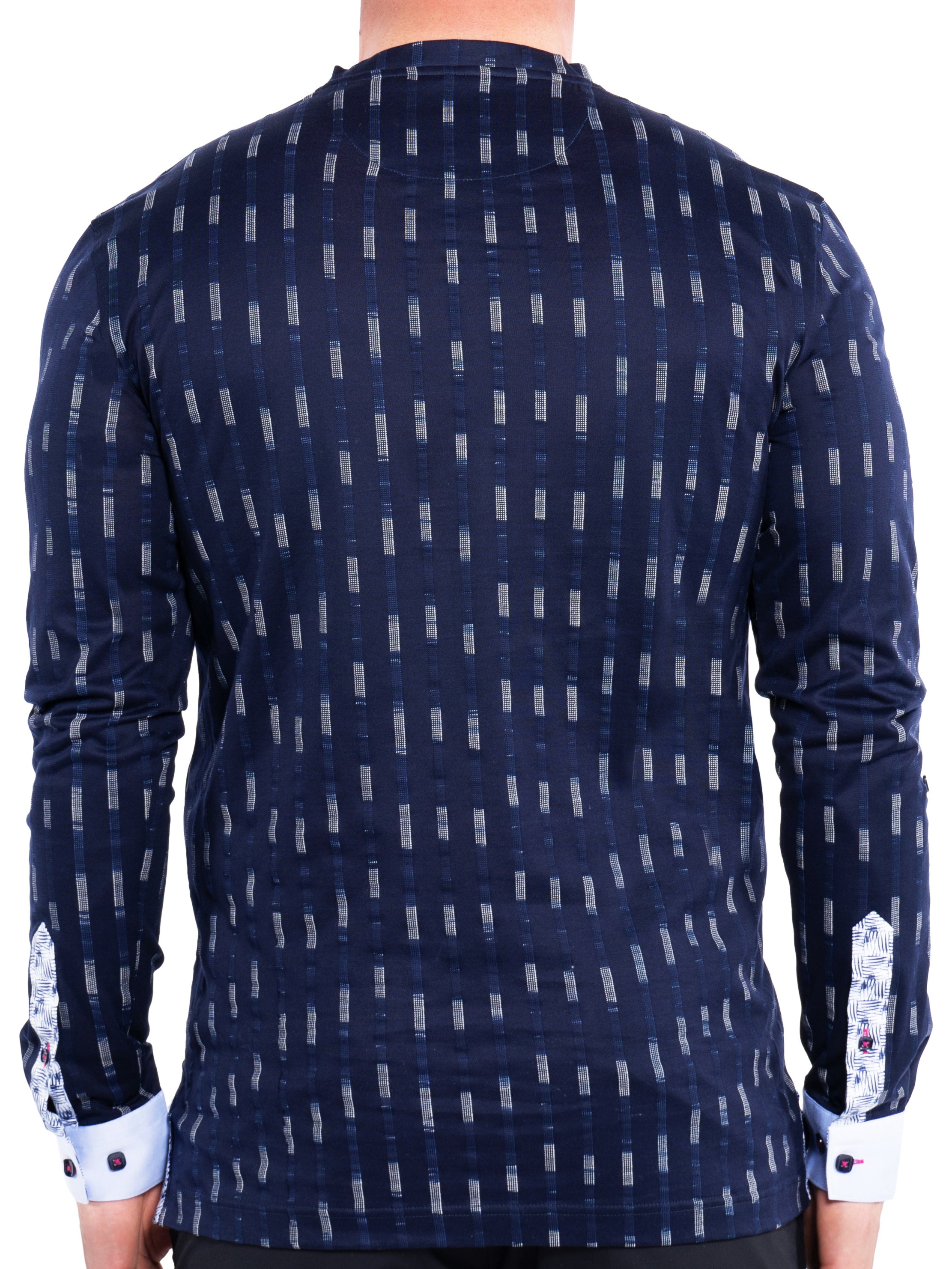 V-Neck Edison City Blue
