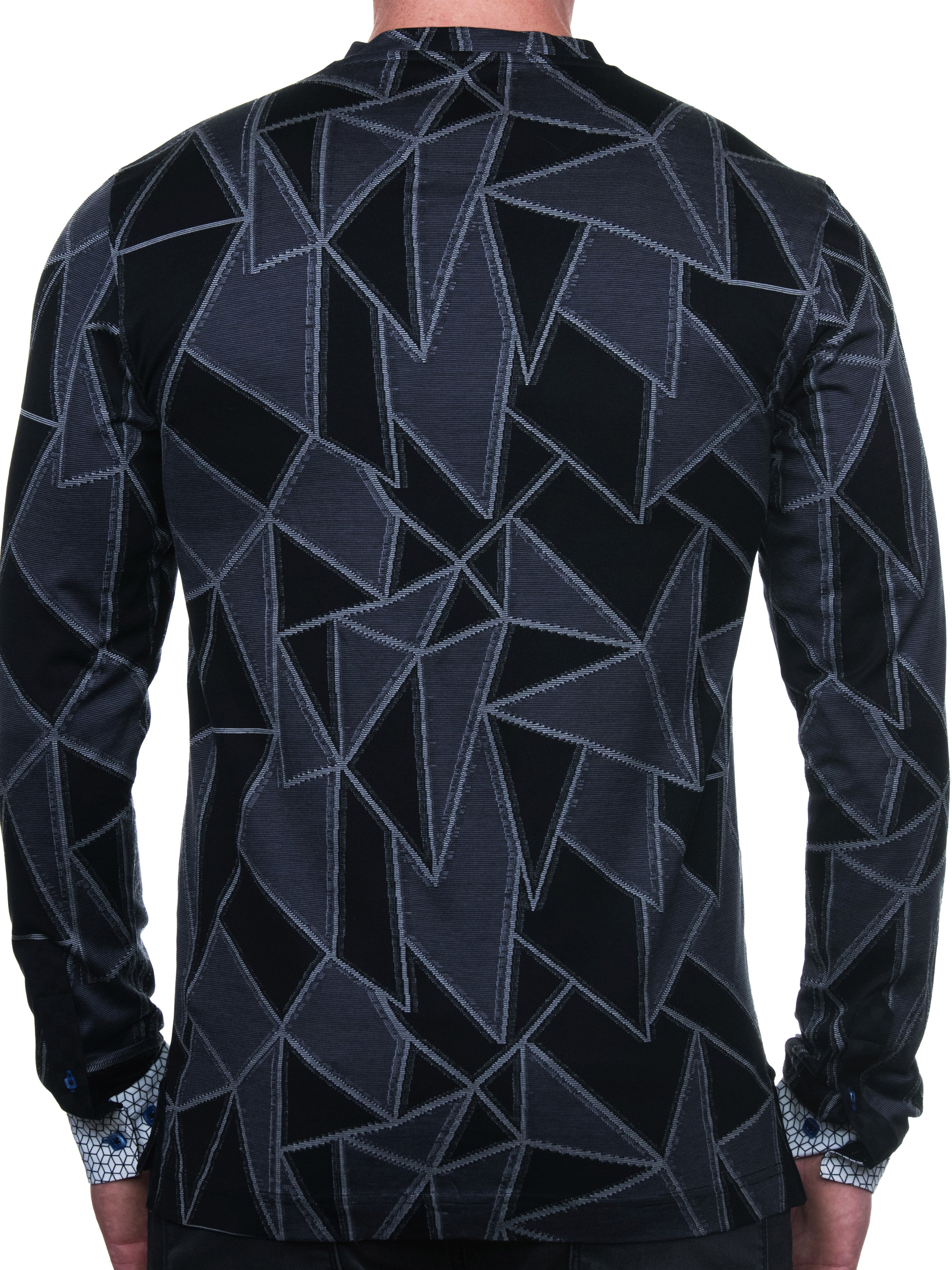 V-Neck Edison Triangle Black