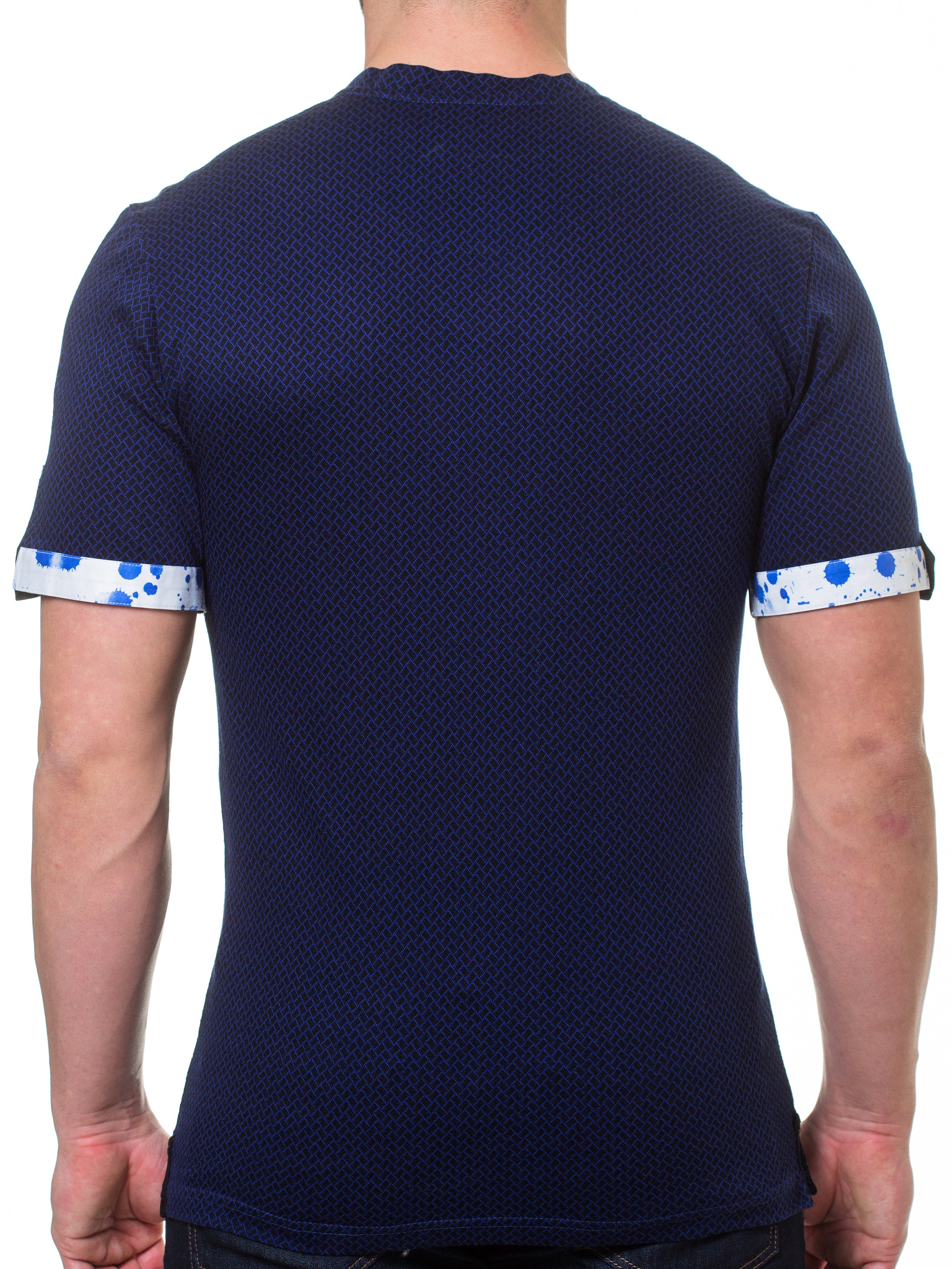 V-Neck Paver Navy