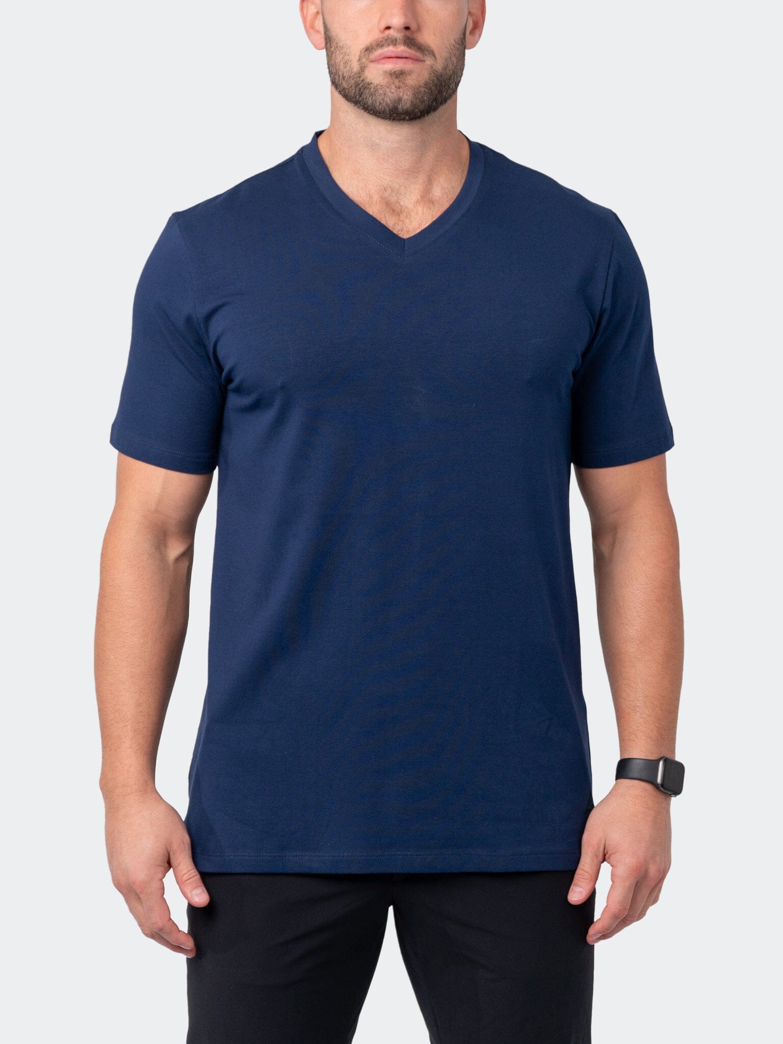 Vivaldi Core Navy V-Neck Tee