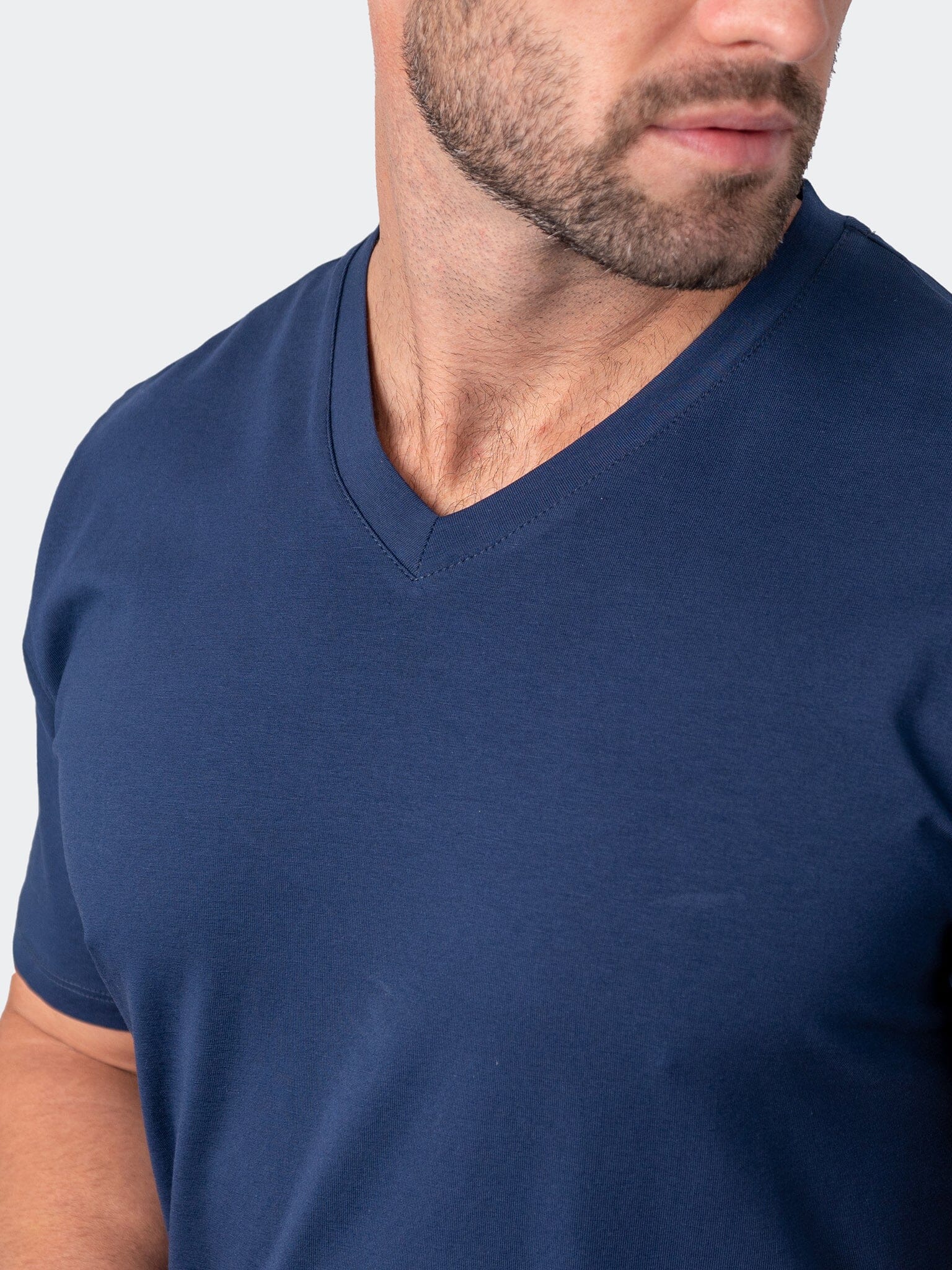 Vivaldi Core Navy V-Neck Tee
