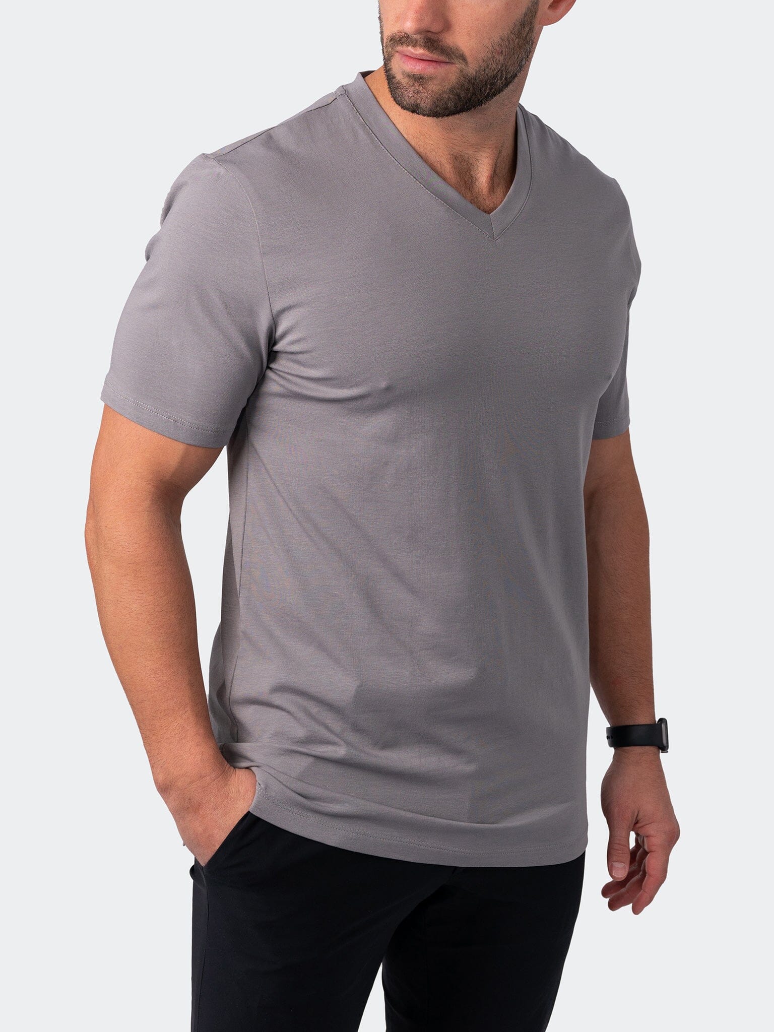 Vivaldi Core Brown V-Neck Tee
