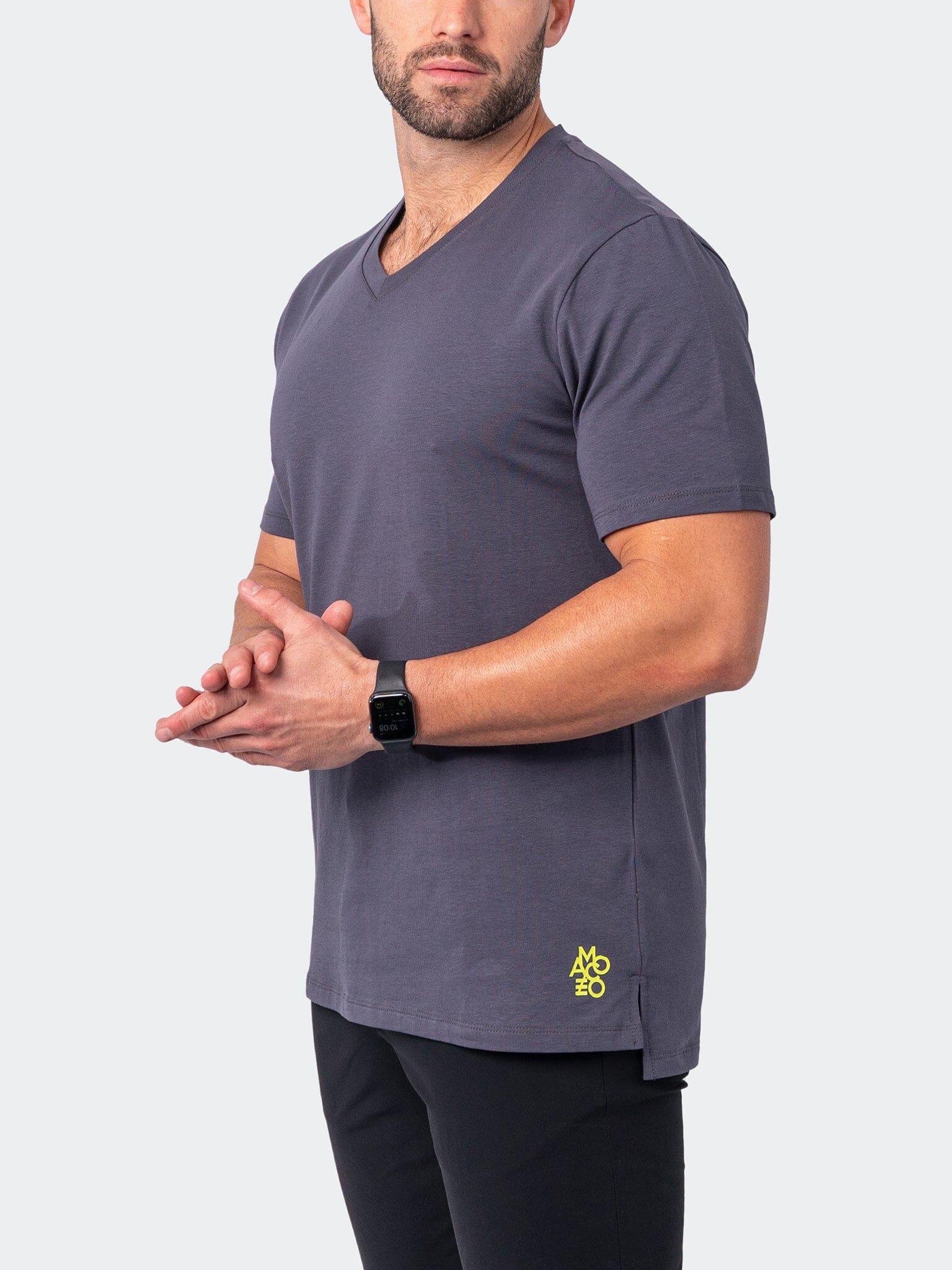 Vivaldi Core Grey V-Neck Tee