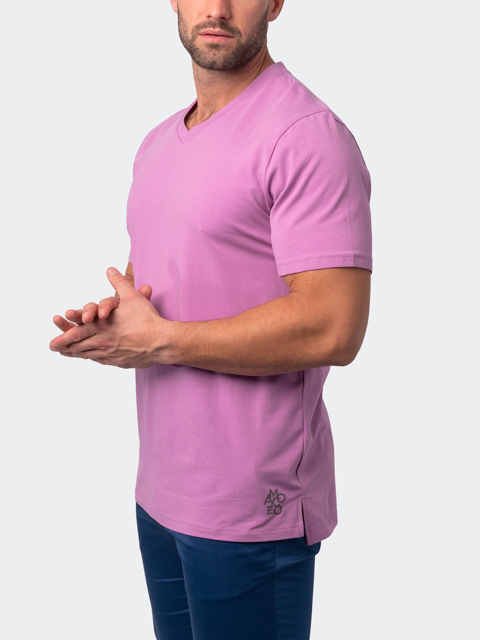 Vivaldi Core Pink V-Neck Tee