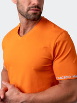 V-Neck VivaldiSleeve Orange View-8
