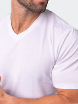 V-Neck VivaldiSleeve White View-8