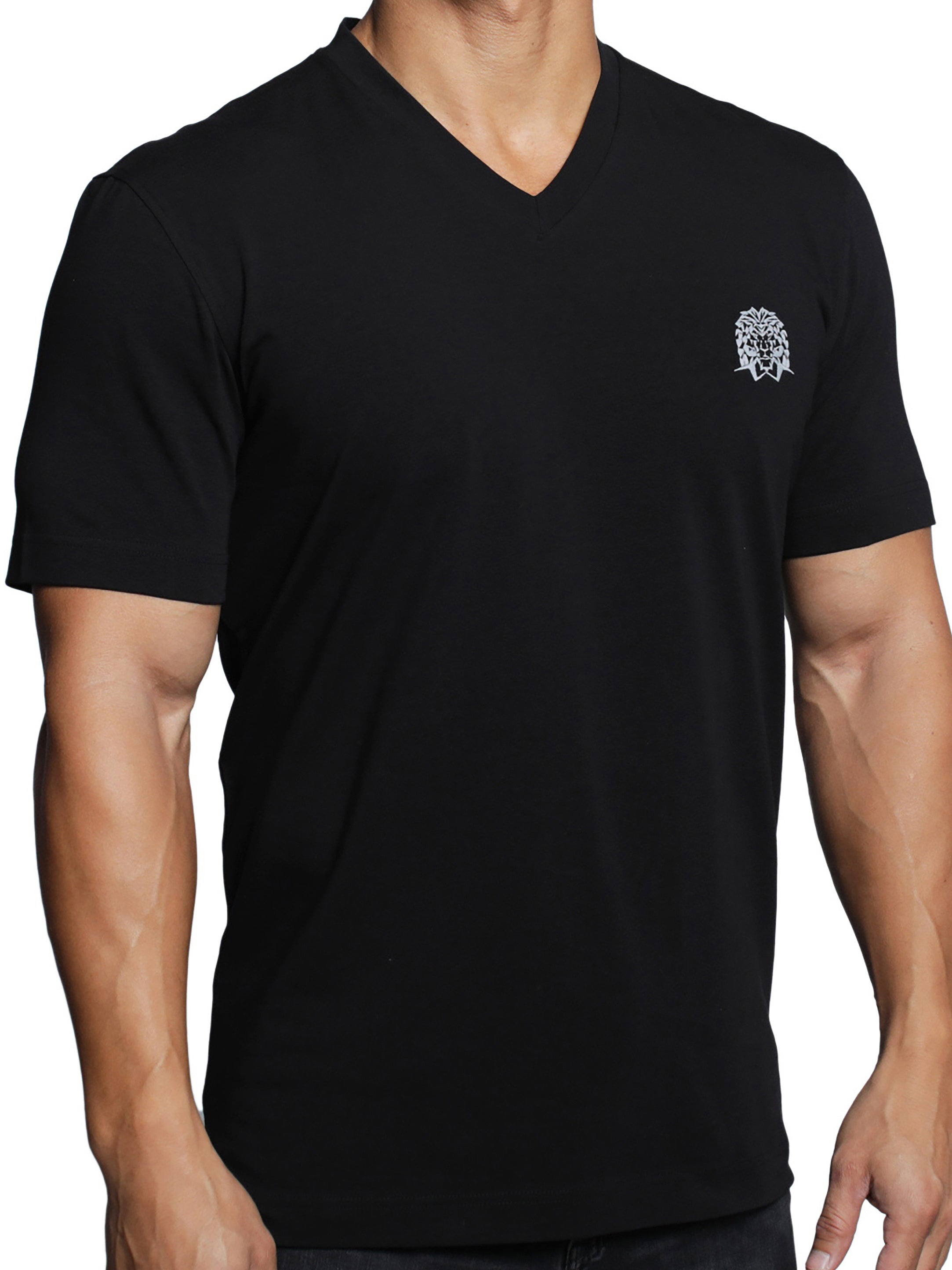 V-Neck VivaldiMono Black