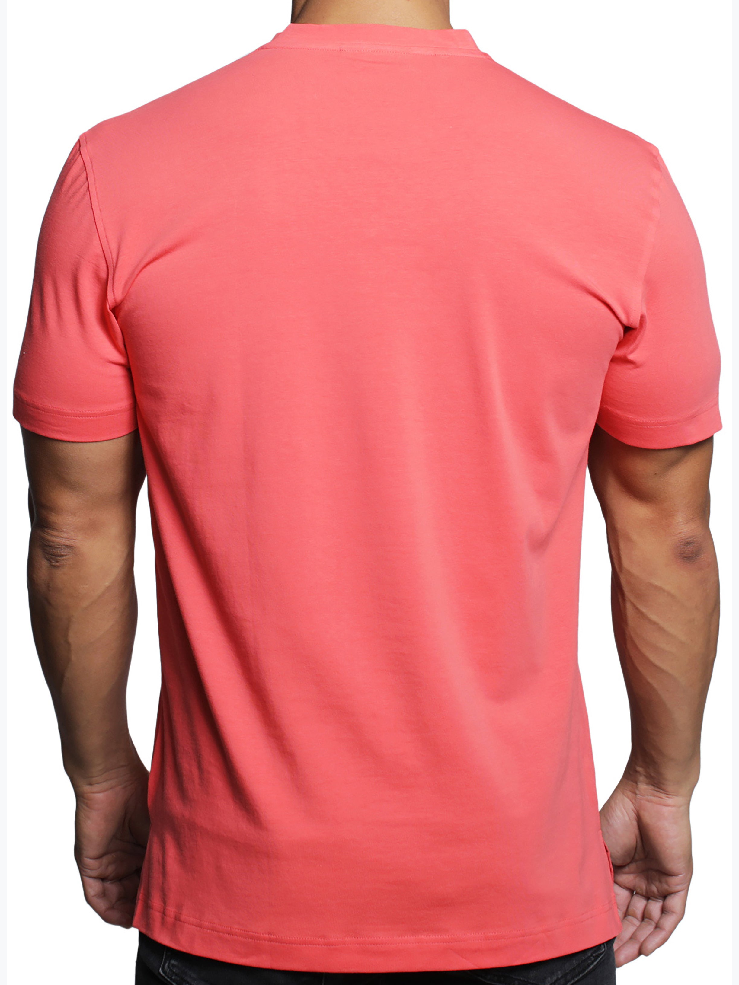 Vivaldi Mono Coral V-Neck Tee