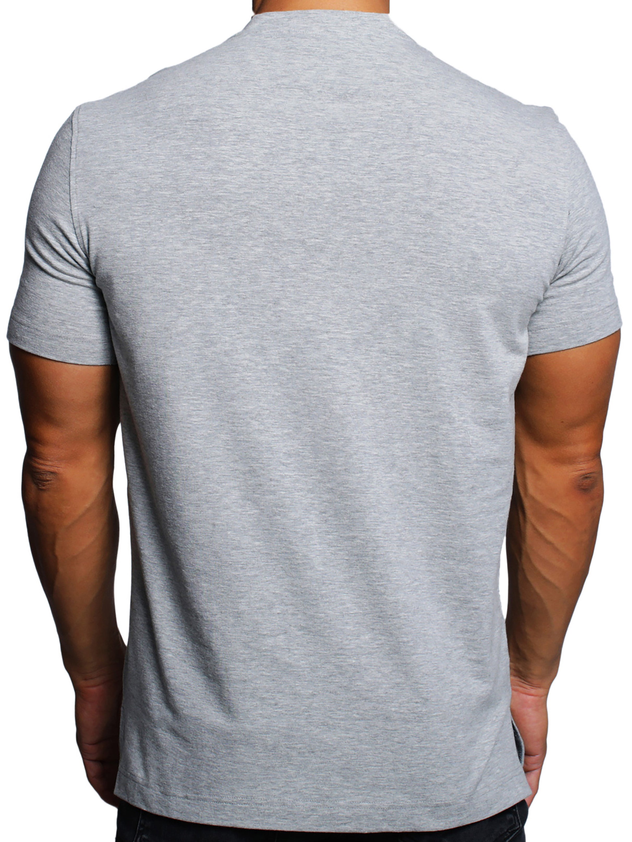 Vivaldi Mono Grey V-Neck Tee
