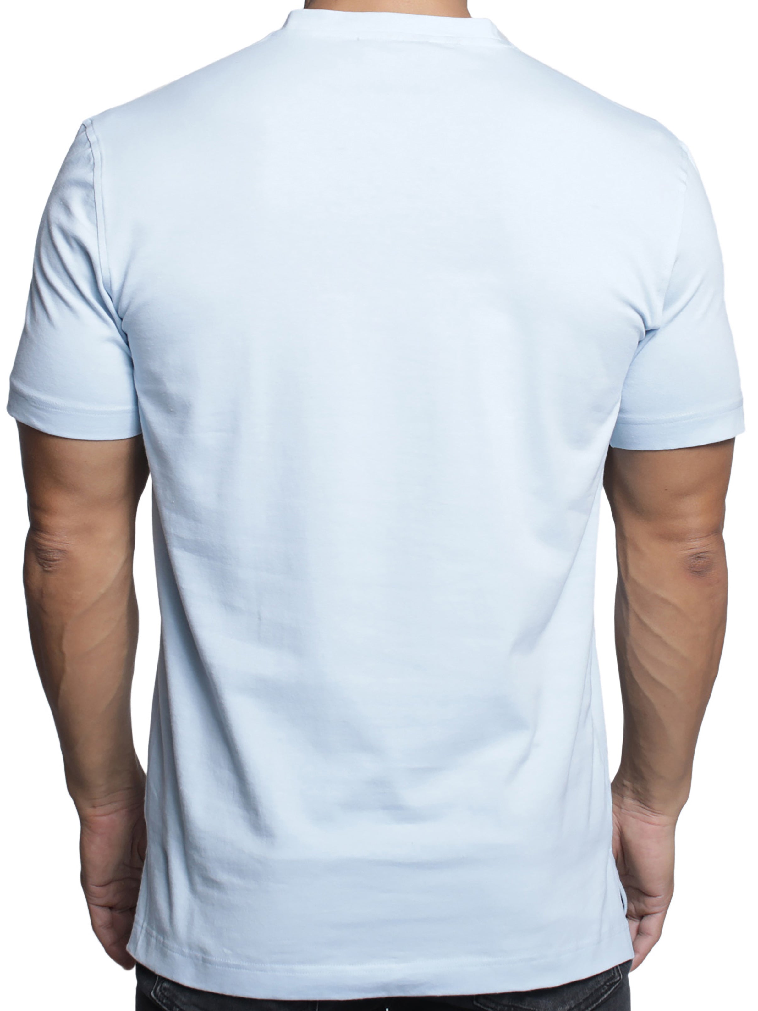 V-Neck VivaldiMono Light Blue