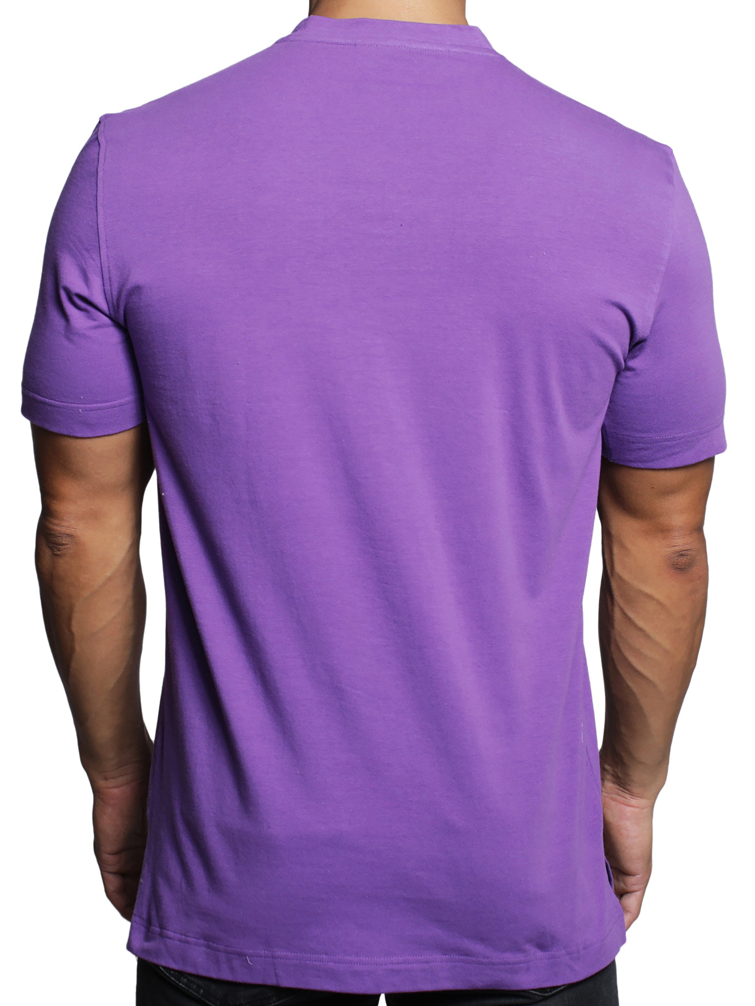 V-Neck VivaldiMono Purple